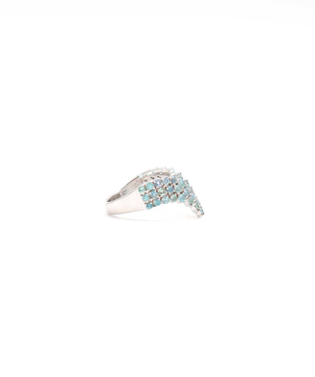 1.3ct V Brazilian Paraiba Ring 18k gold  DXBCD2303
