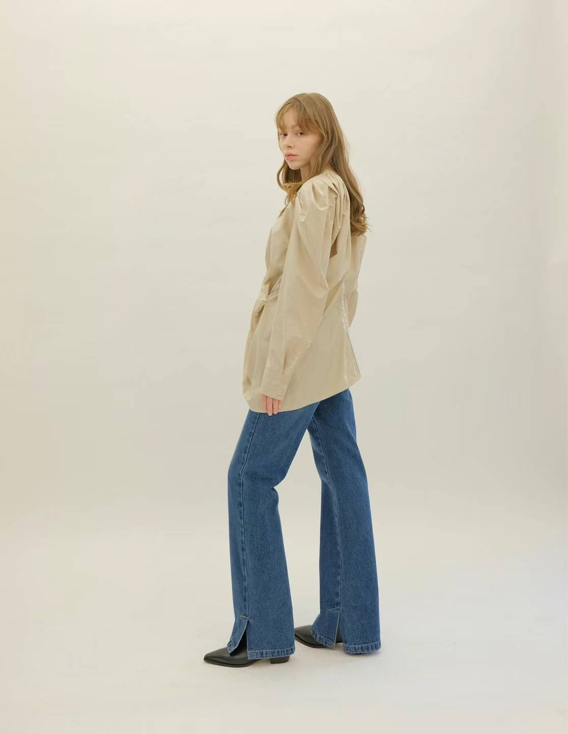 PUFFY SLEEVES SHIRT  (قميص) “MOSA”
