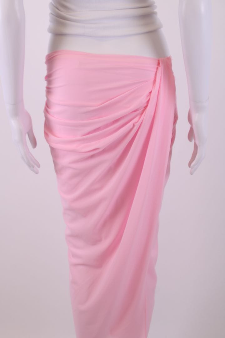 Jacquemus Draped Skirt Pink 8