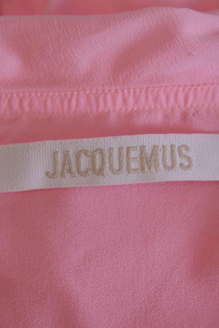 Jacquemus Draped Skirt Pink 8