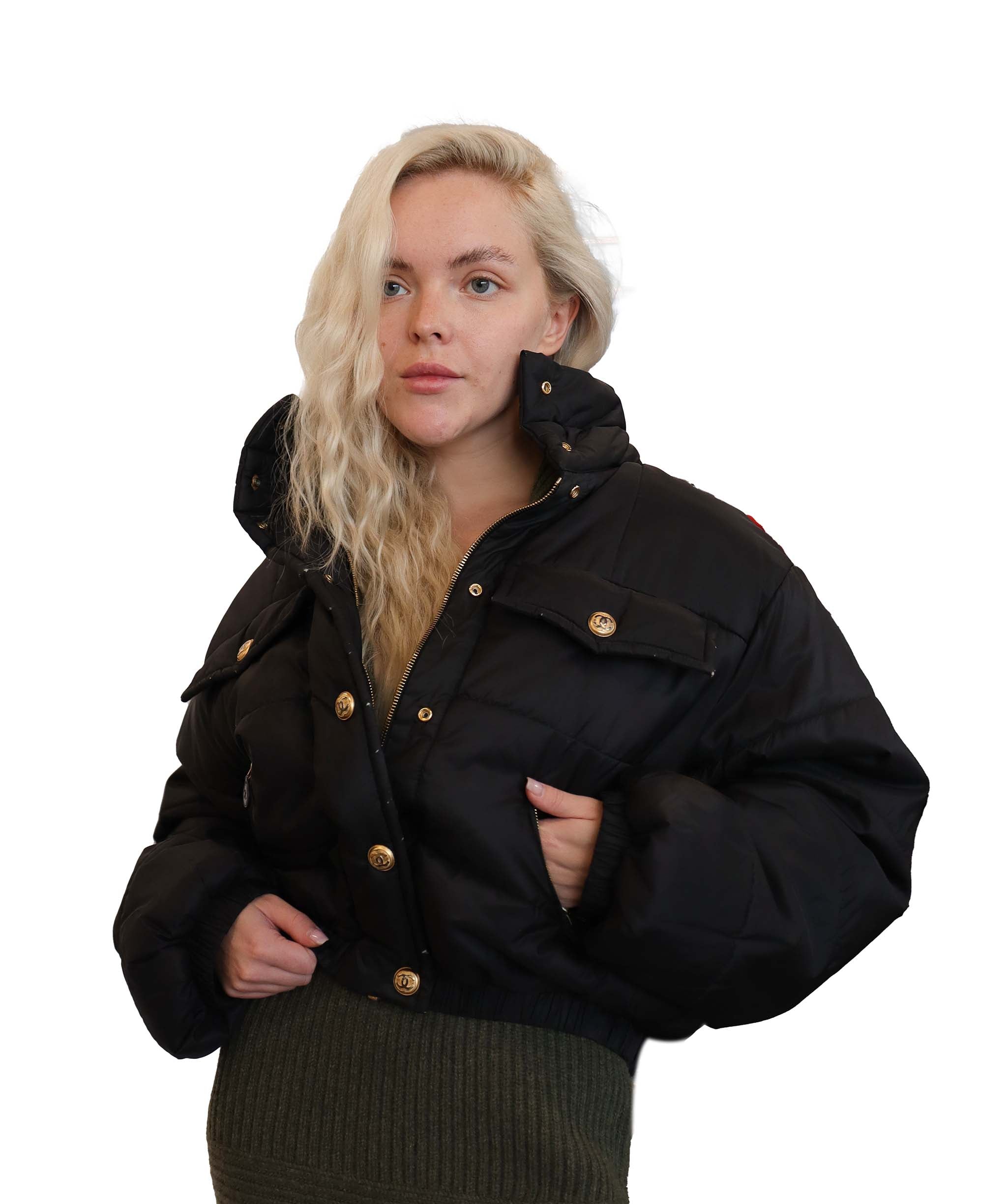 Chanel black down jacket - DXBS2548