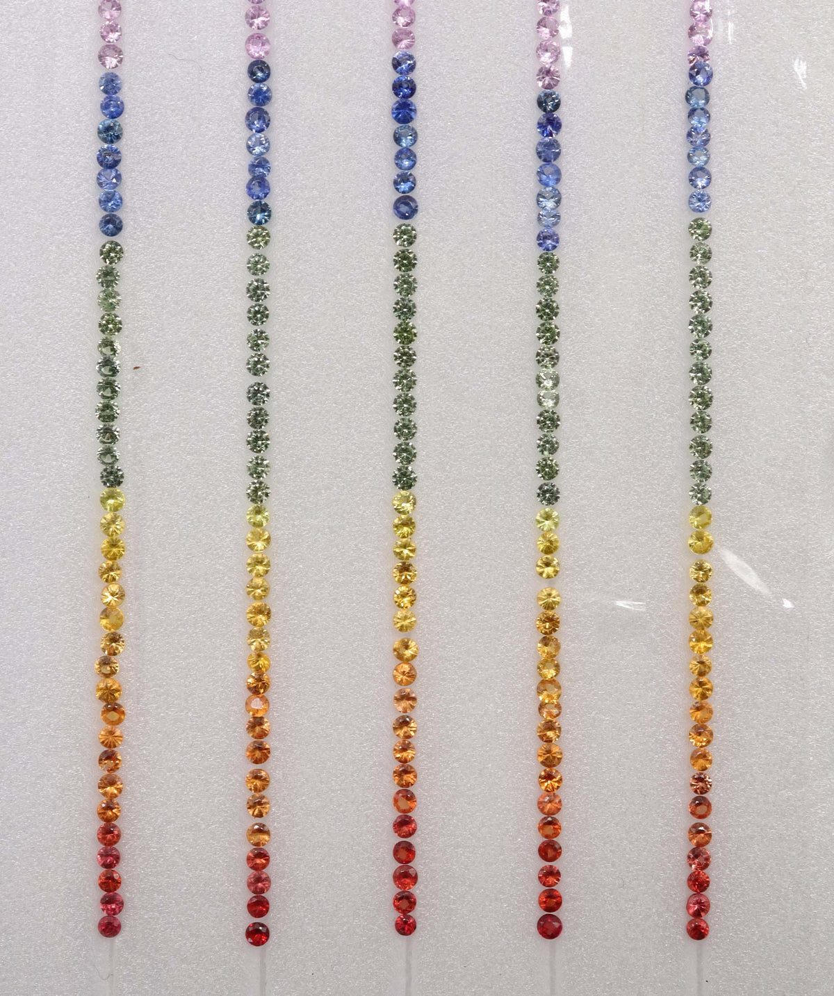 Multi Sapphire 2 Round Line DXBS6840