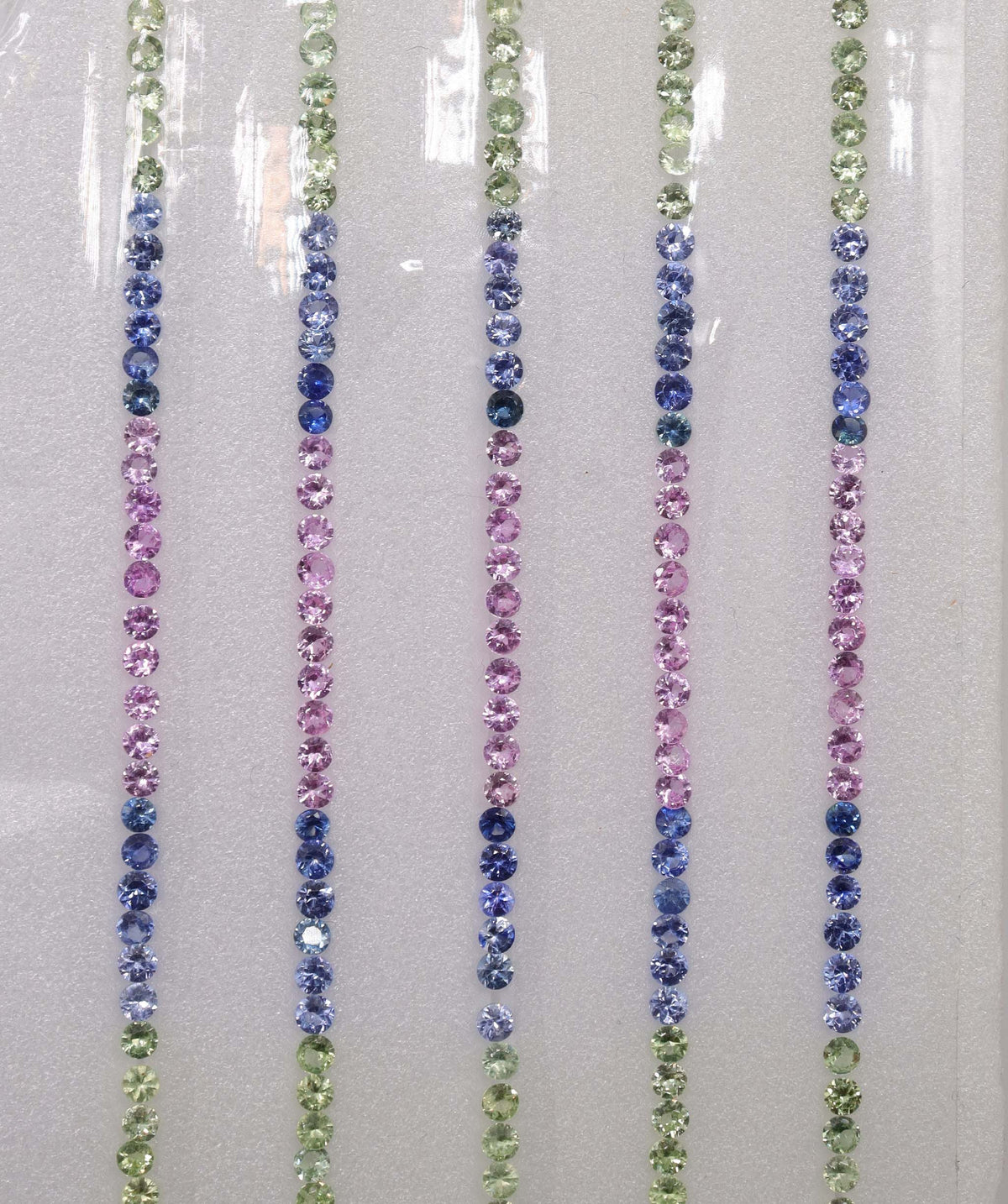 Multi Sapphire 2.50 Round Line DXBS6841