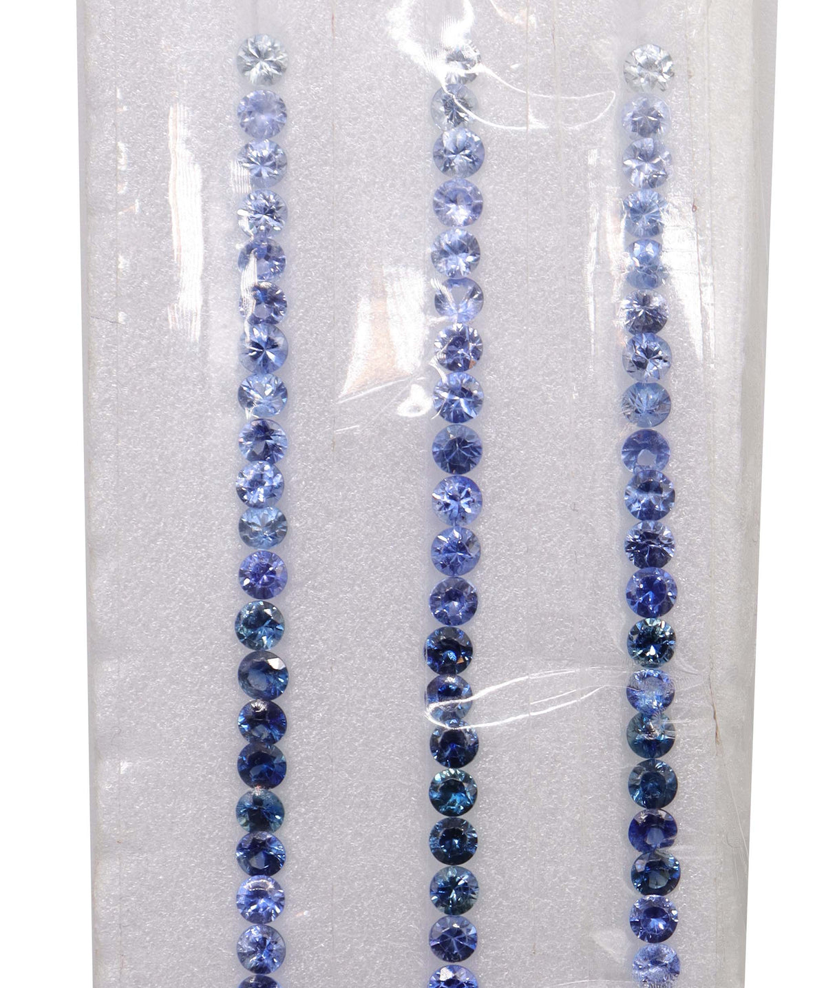 Blue Sapphire (Light To Dark) 3 Round Line DXBS6838