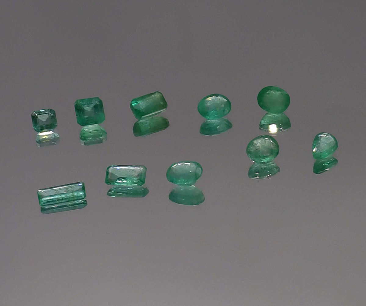 1crt - 1.99crt Panjshir Valley Emeralds LOT No. NDNDX002-2