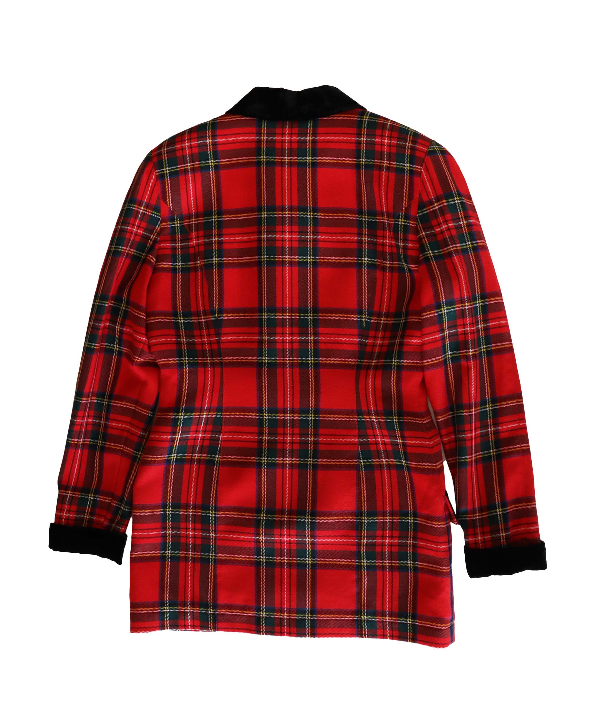 Thierry Mugler Red Tartan Jacket - AGC1793