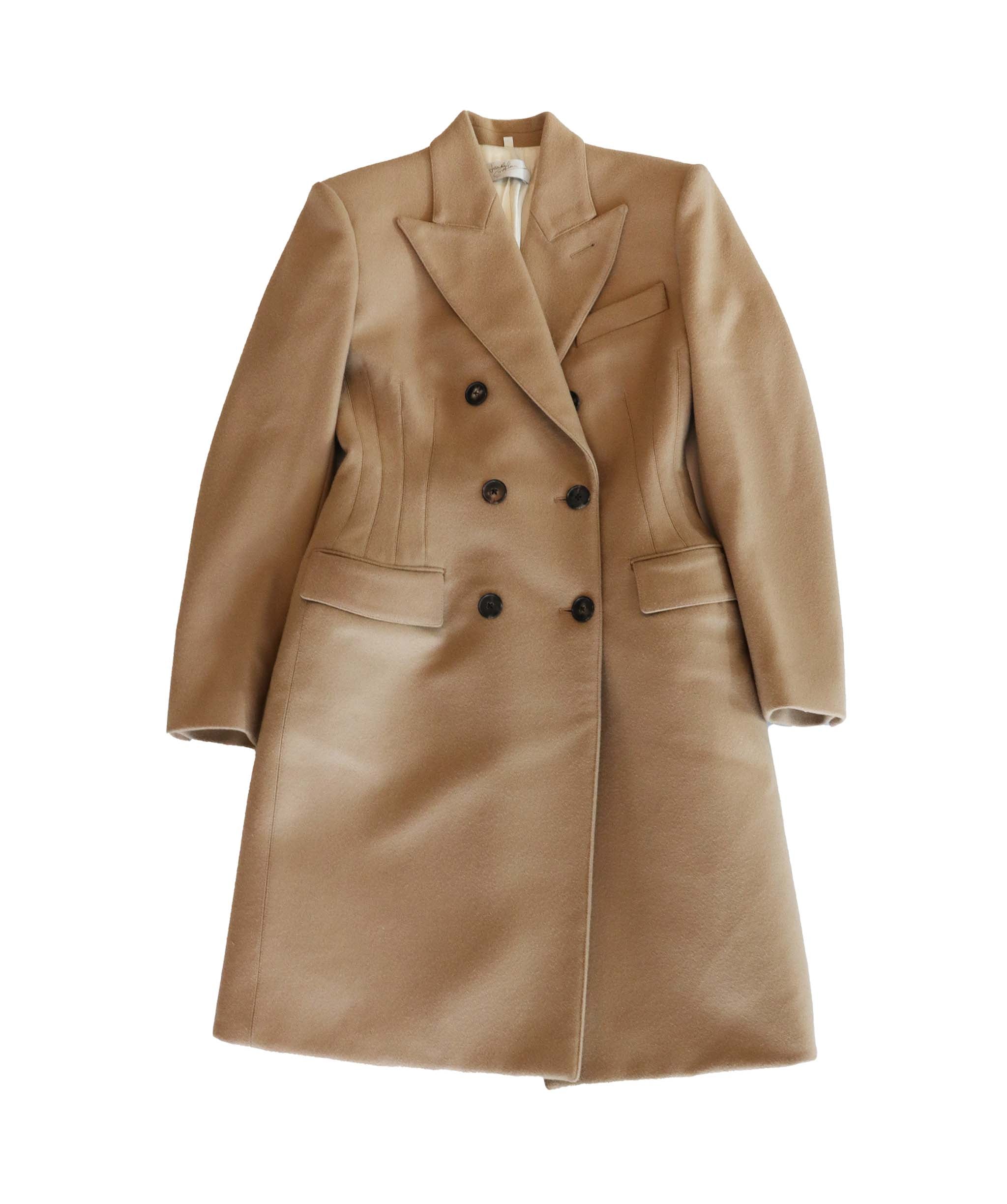 Jean Paul Gaultier beige wool coat (Couture Line) - AGC1862