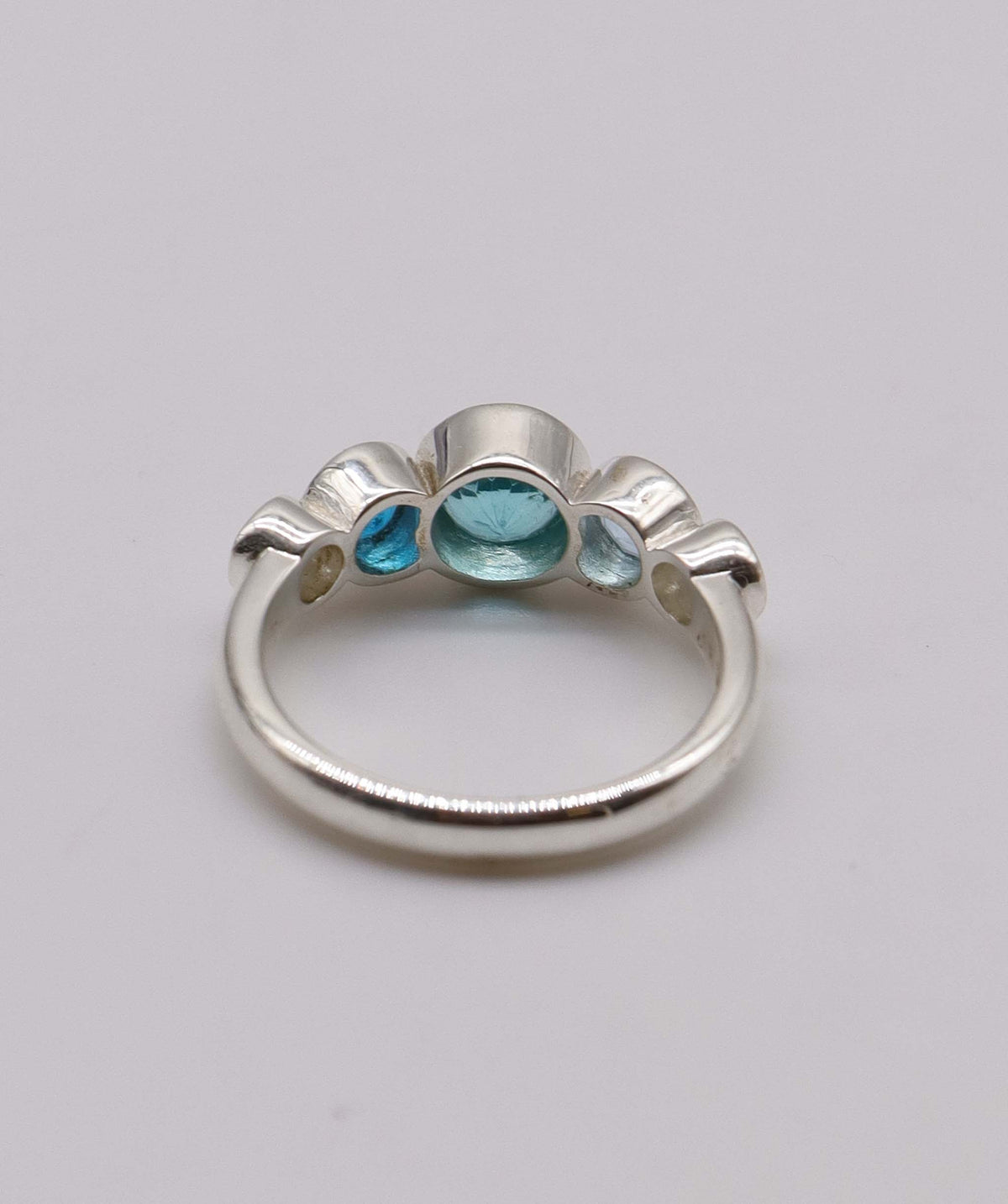 Silver Half Bubble Ring DXBS6882