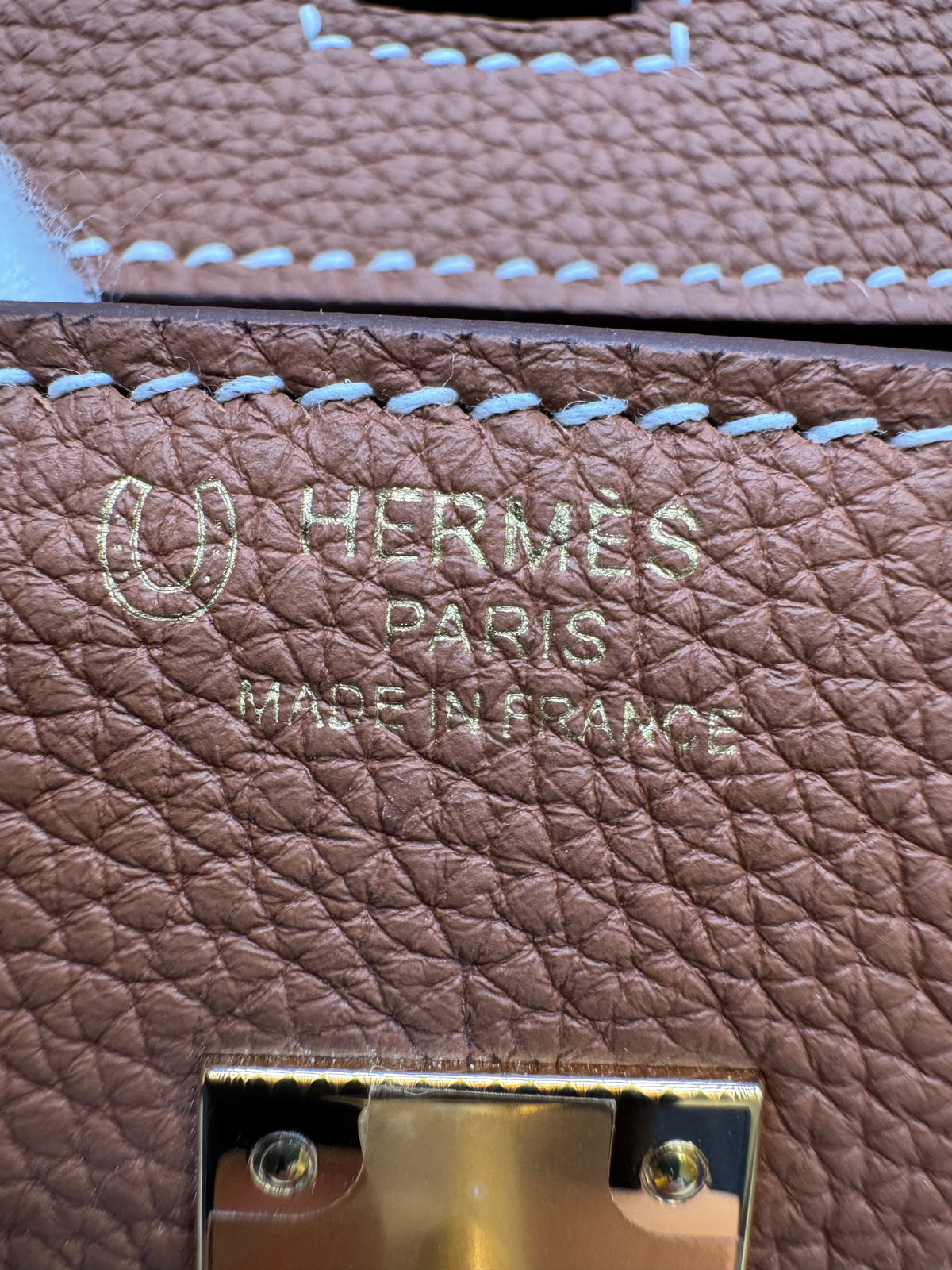 Hermès Birkin 25 HSS Gold/Etoupe Togo Gold Hardware