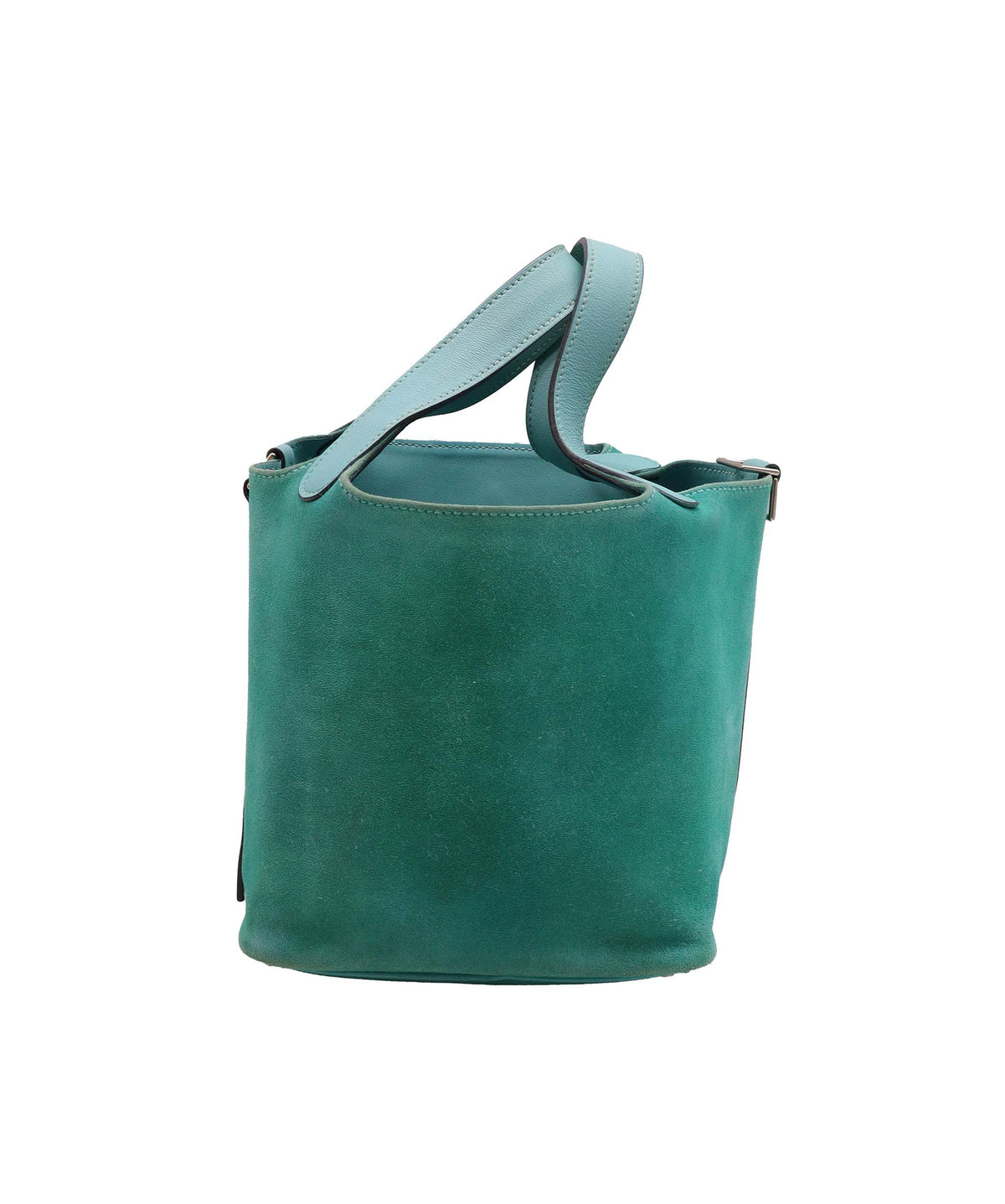 Hermès Picotin 18 Blue Turquoise with Palladium Hardware AGC3886