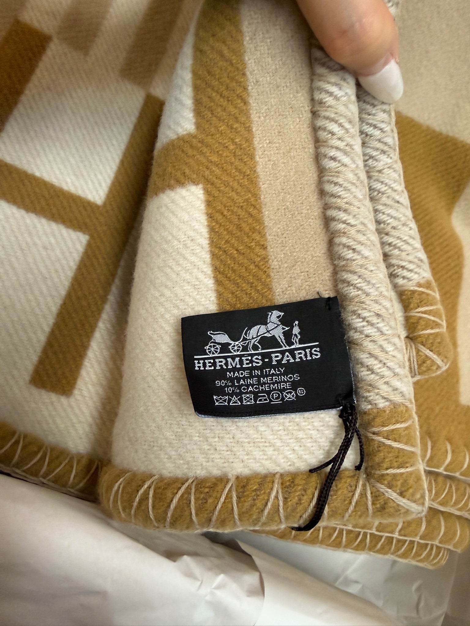 Hermes Blanket-Avalon III Jete de Canapé