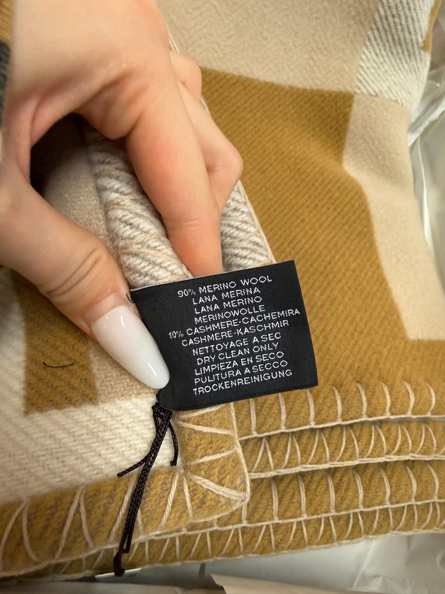 Hermes Blanket-Avalon III Jete de Canapé