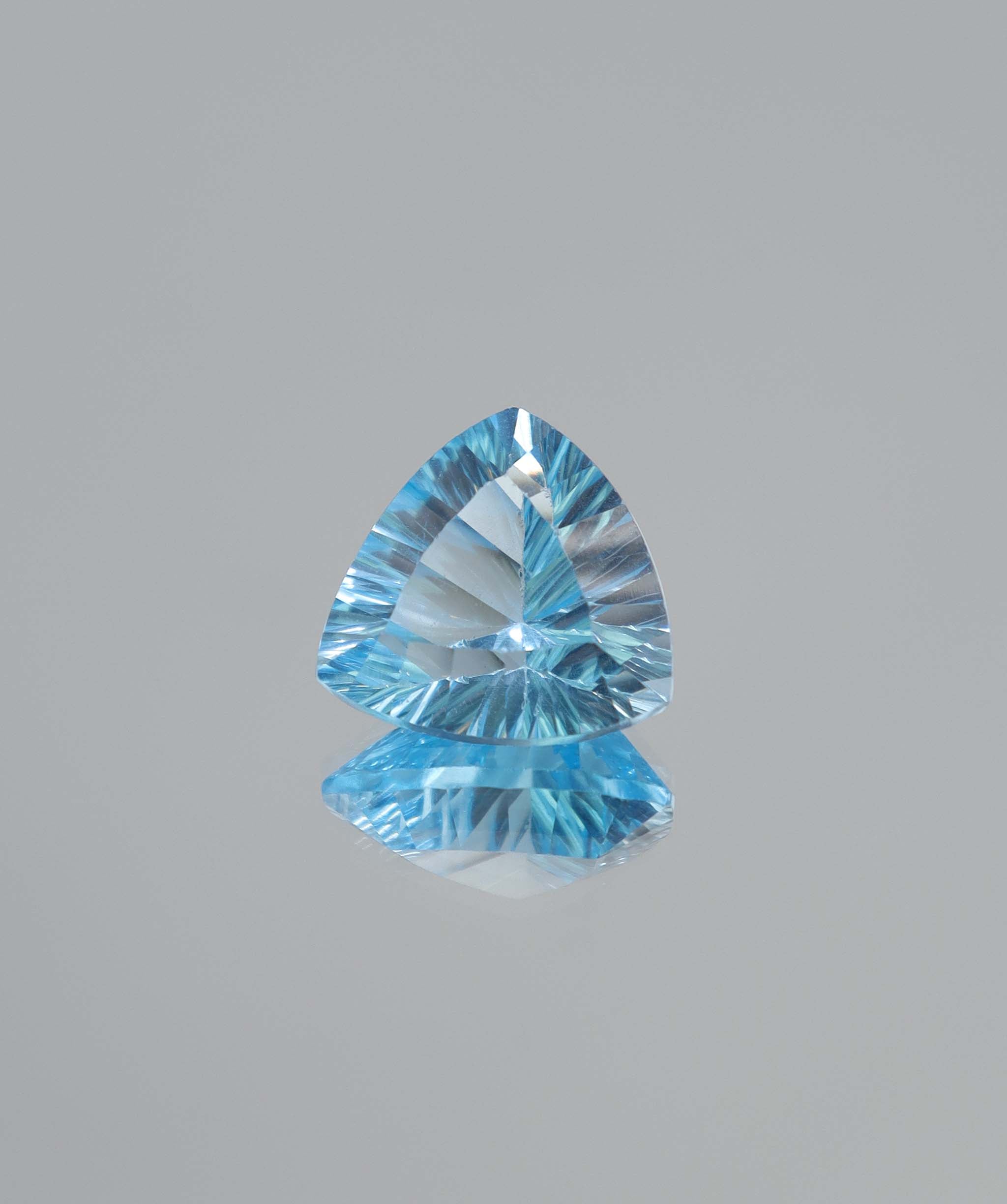 12.20ct Blue Topaz Fantasy Trillion  DXBCS5107