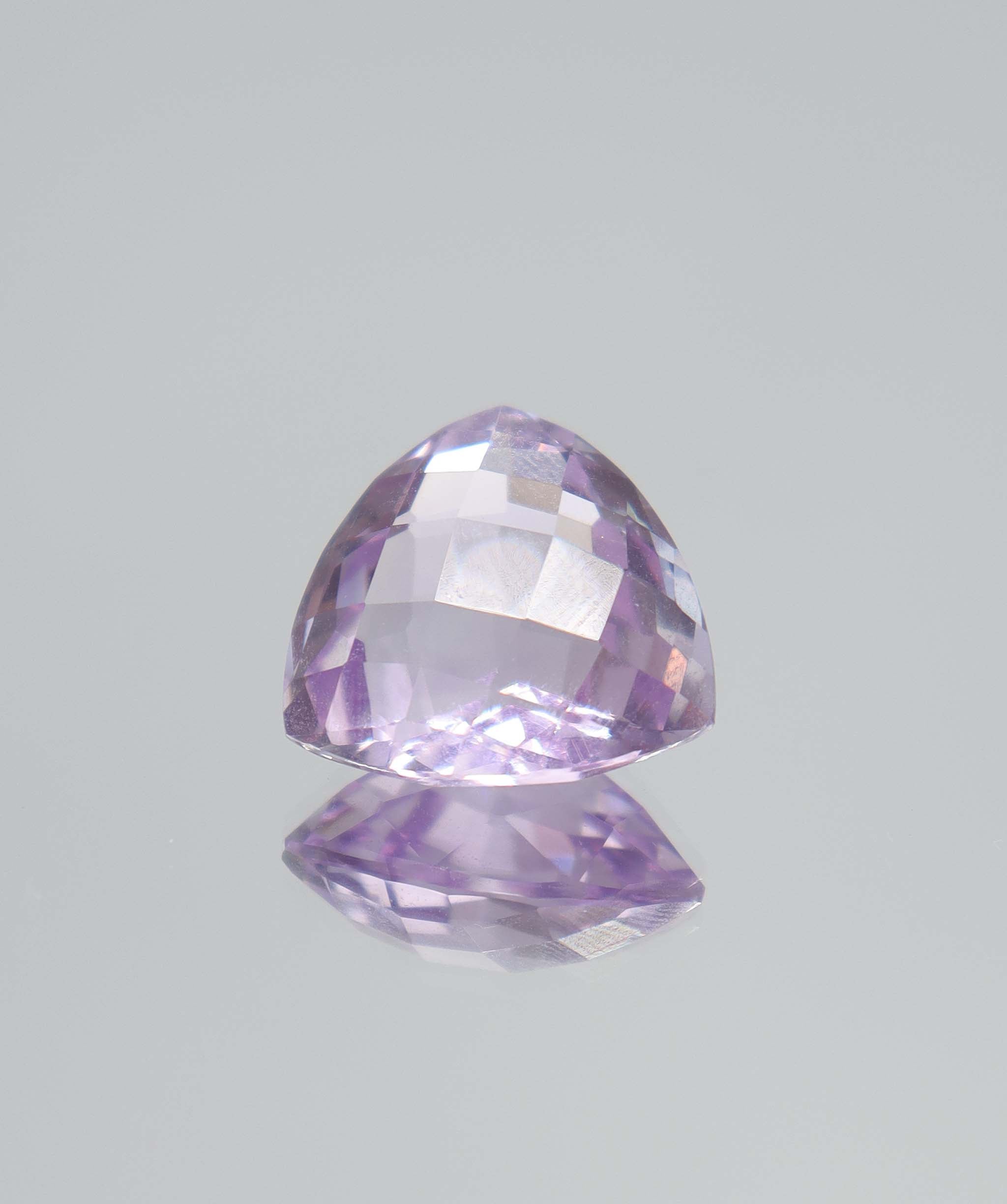 12.10ct Fantasy Trillion Lavender Amethyst  DXBCS5101