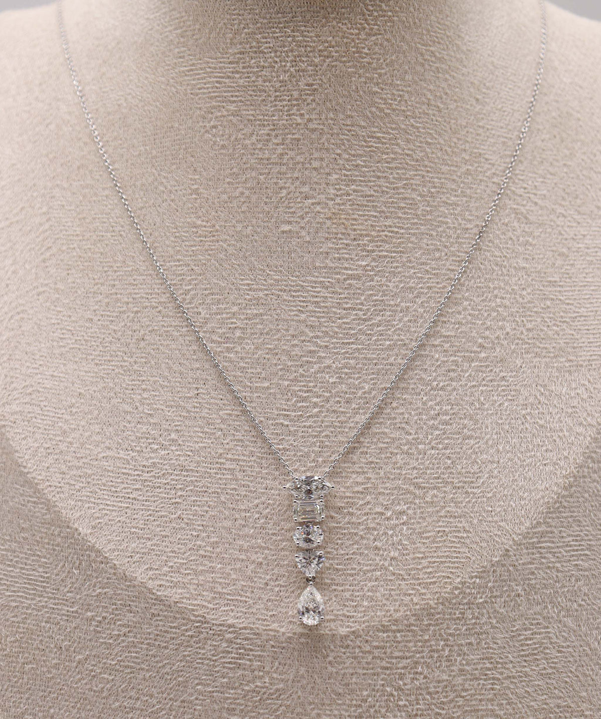 3.39ct Diamond Necklace SPG012
