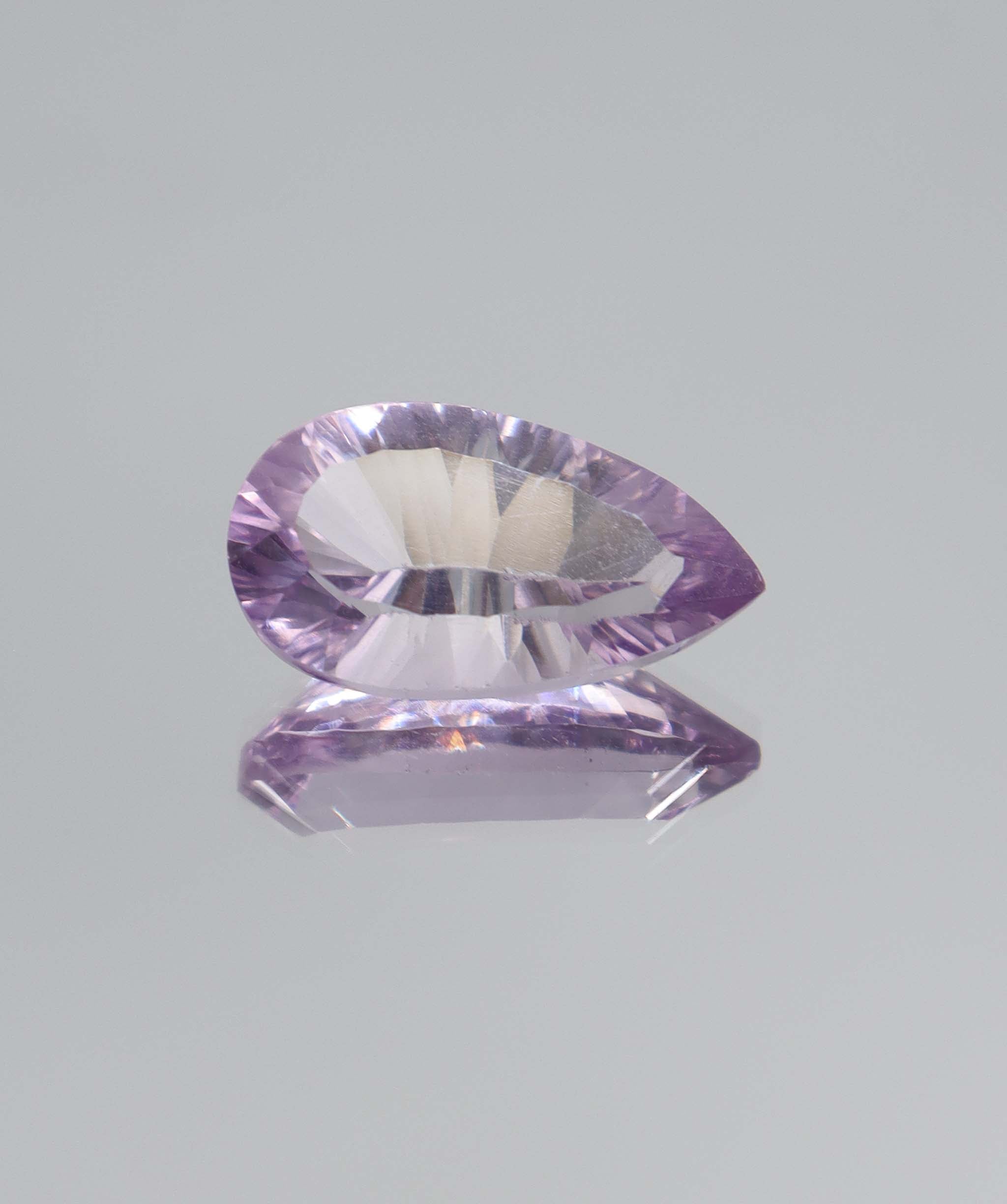 9.09ct Fantasy Pear Lavender Amethyst  DXBCS5102