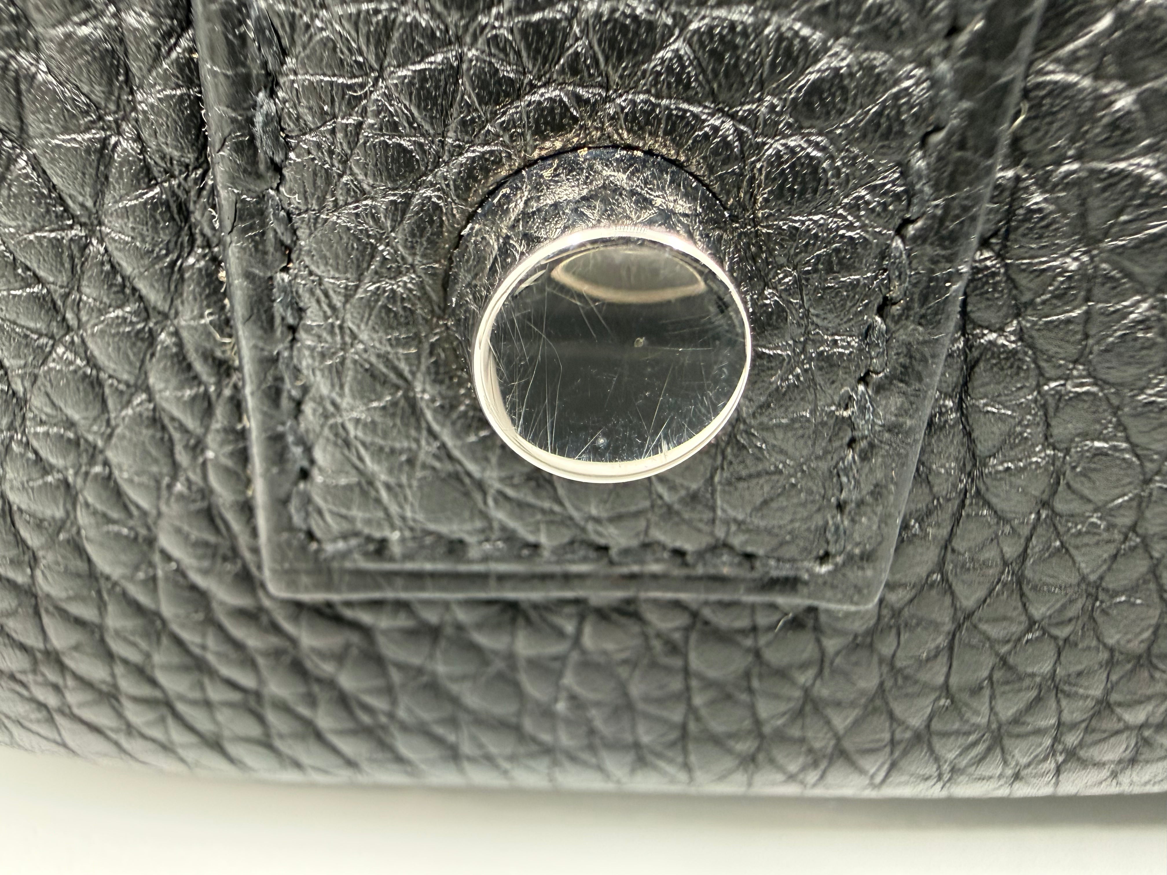 *LONDON LOCATED* PRELOVED HERMÈS JPG SHOULDER BIRKIN BLACK Togo Leather with Palladium Hardware