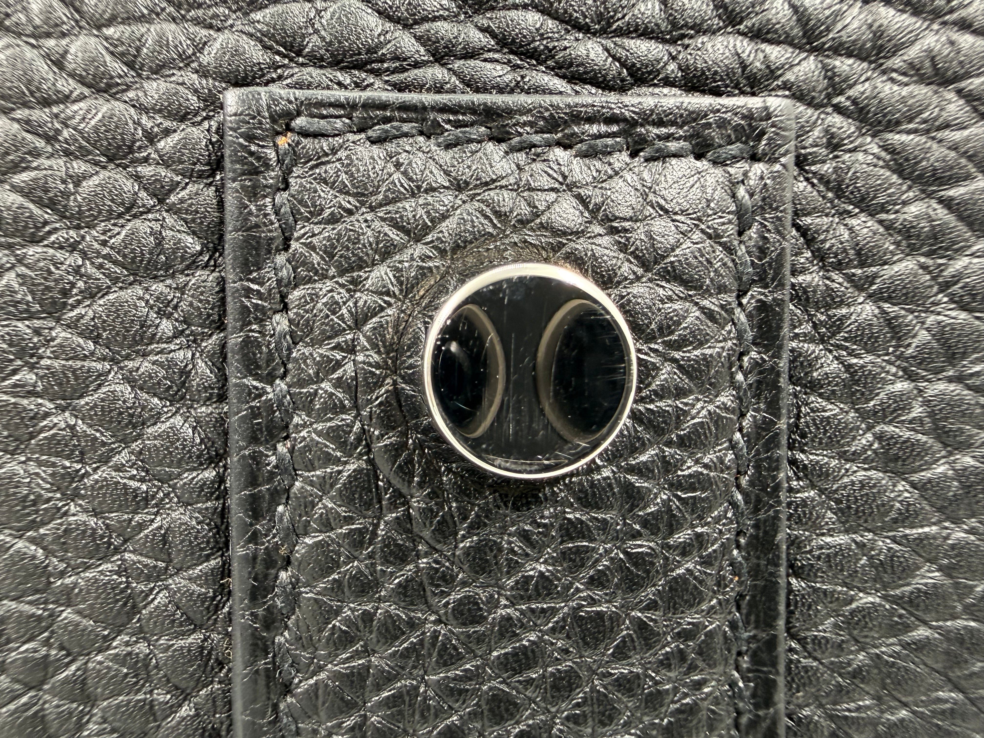 *LONDON LOCATED* PRELOVED HERMÈS JPG SHOULDER BIRKIN BLACK Togo Leather with Palladium Hardware