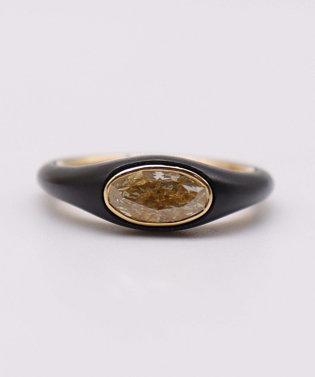 1ct Black Titanium Ring SPG020