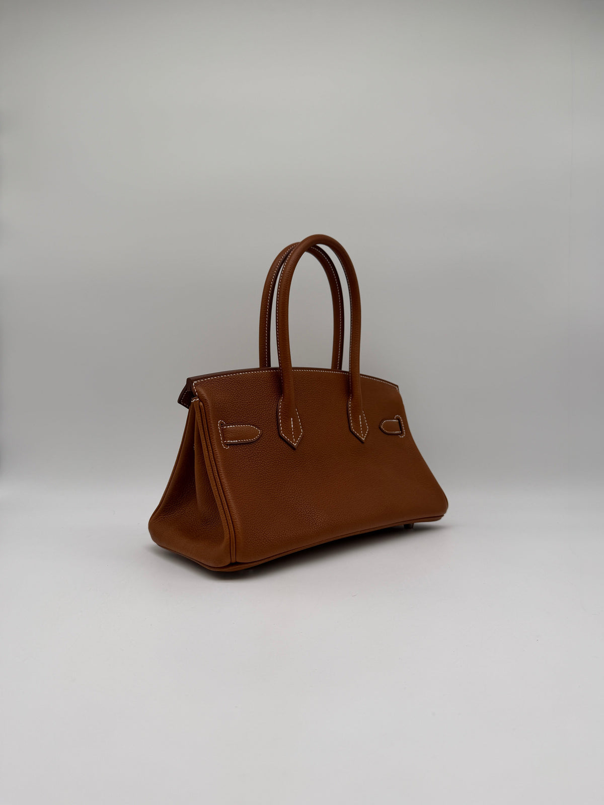 Hermès Birkin 29 Shoulder Fauve Barenia Palladium Hardware