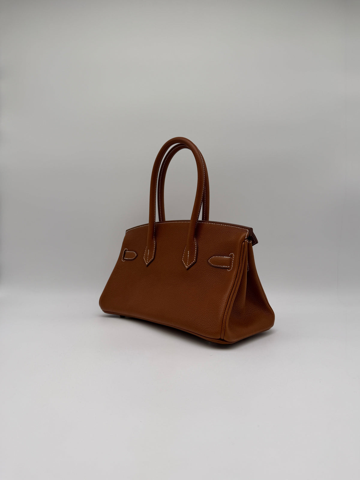 Hermès Birkin 29 Shoulder Fauve Barenia Palladium Hardware