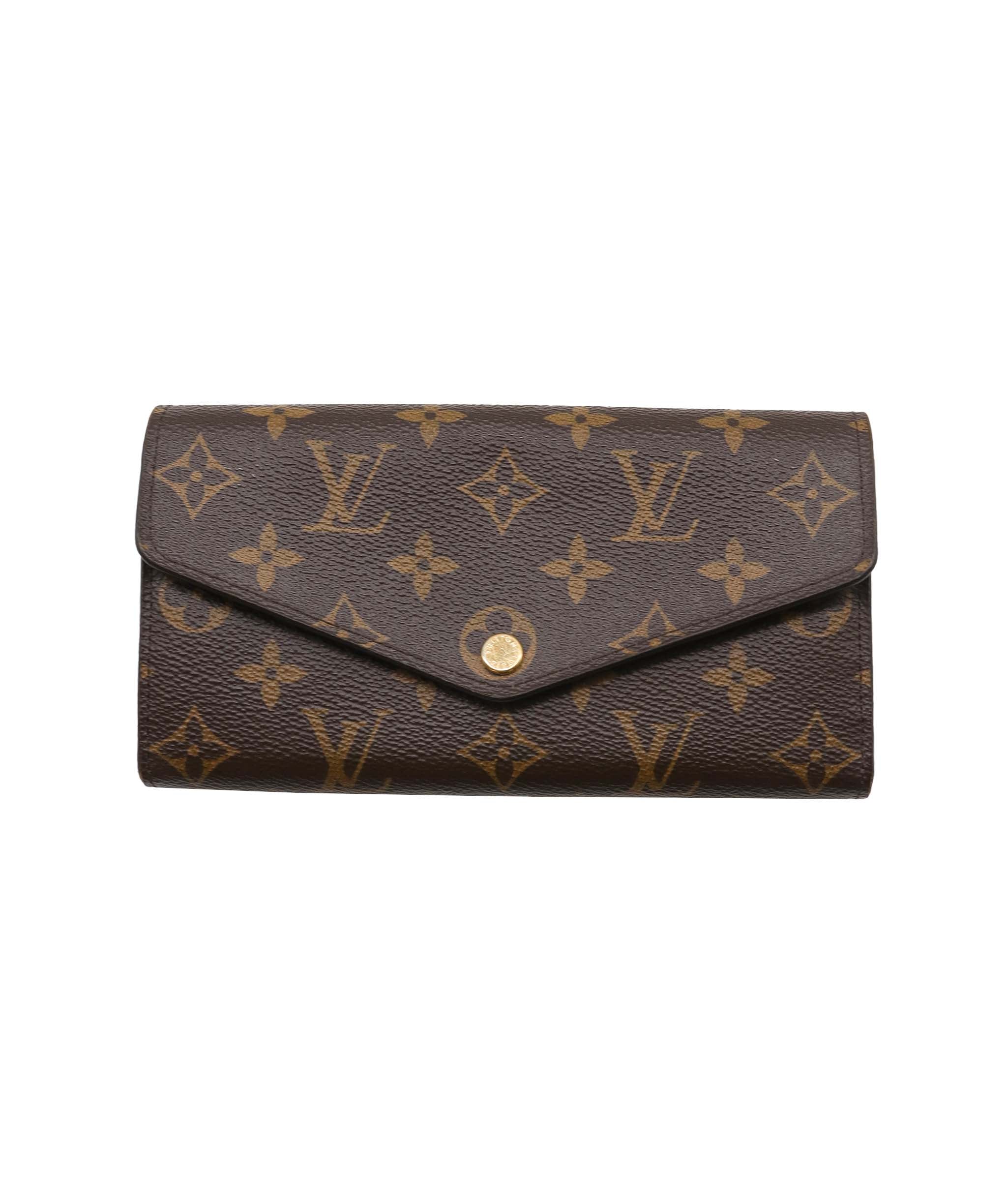 LOUIS VUITTON Monogram Portefeuille Sarah Long Wallet Pink M62235 LV Auth 29709A DXBV0055