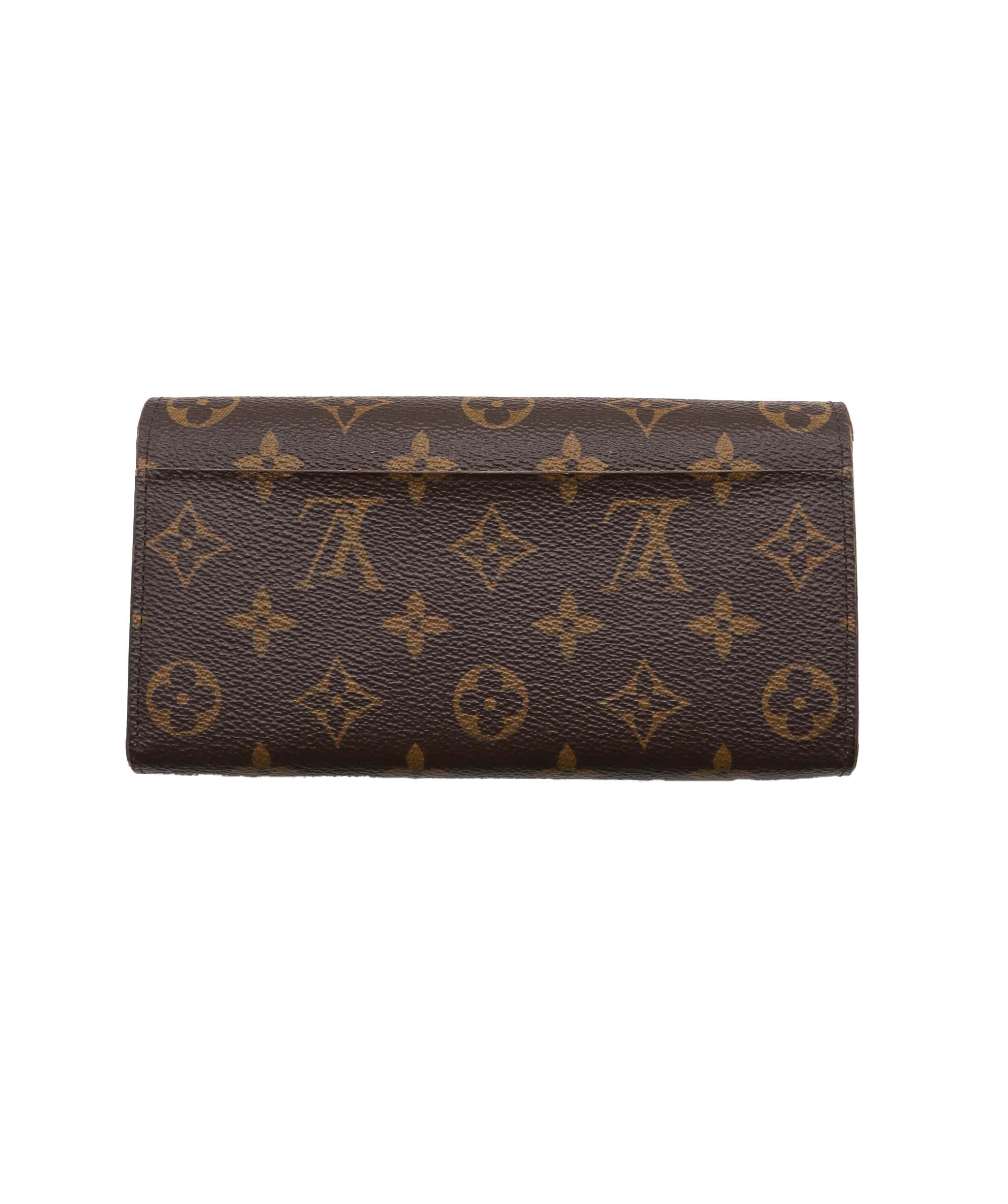 LOUIS VUITTON Monogram Portefeuille Sarah Long Wallet Pink M62235 LV Auth 29709A DXBV0055