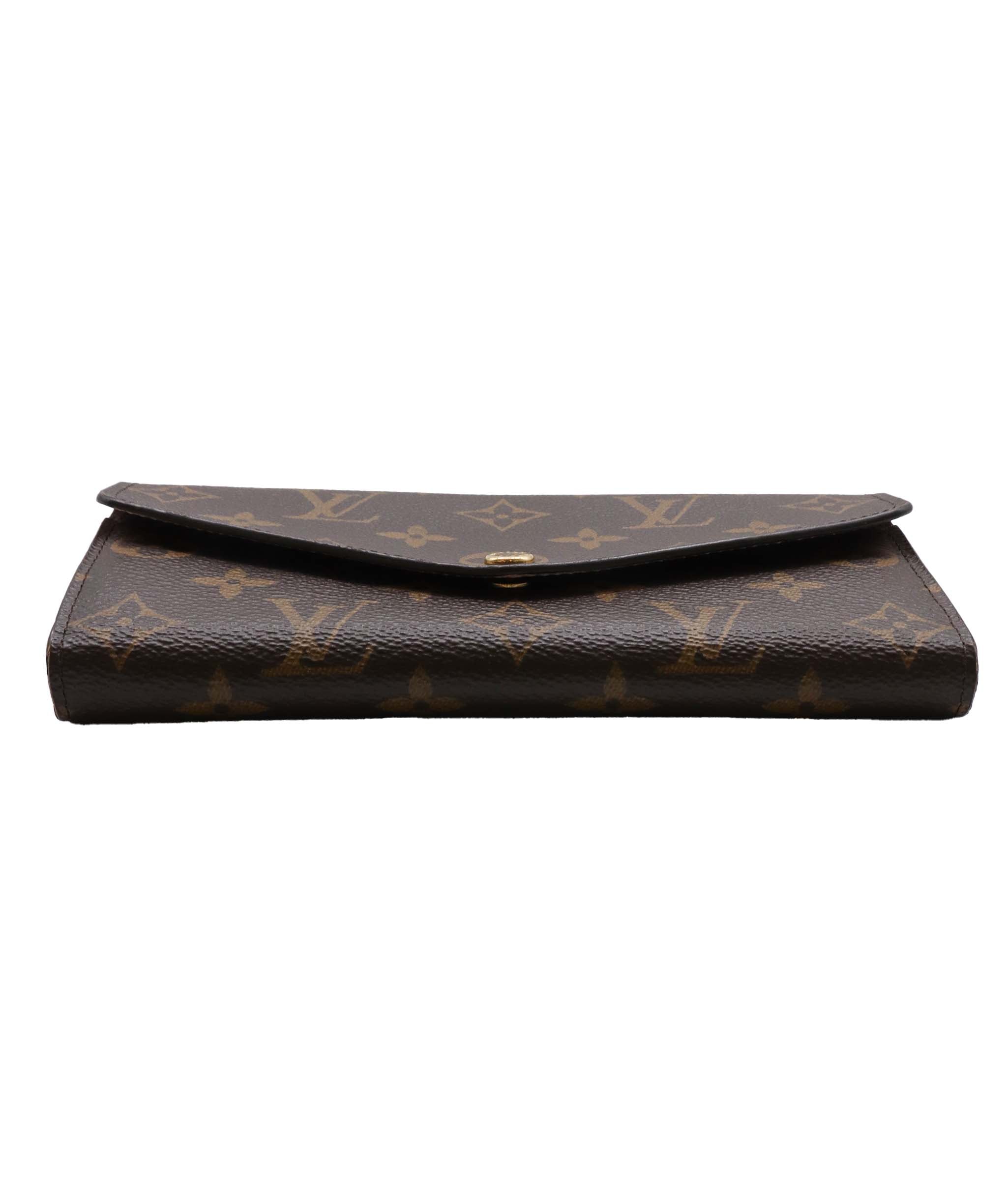 LOUIS VUITTON Monogram Portefeuille Sarah Long Wallet Pink M62235 LV Auth 29709A DXBV0055