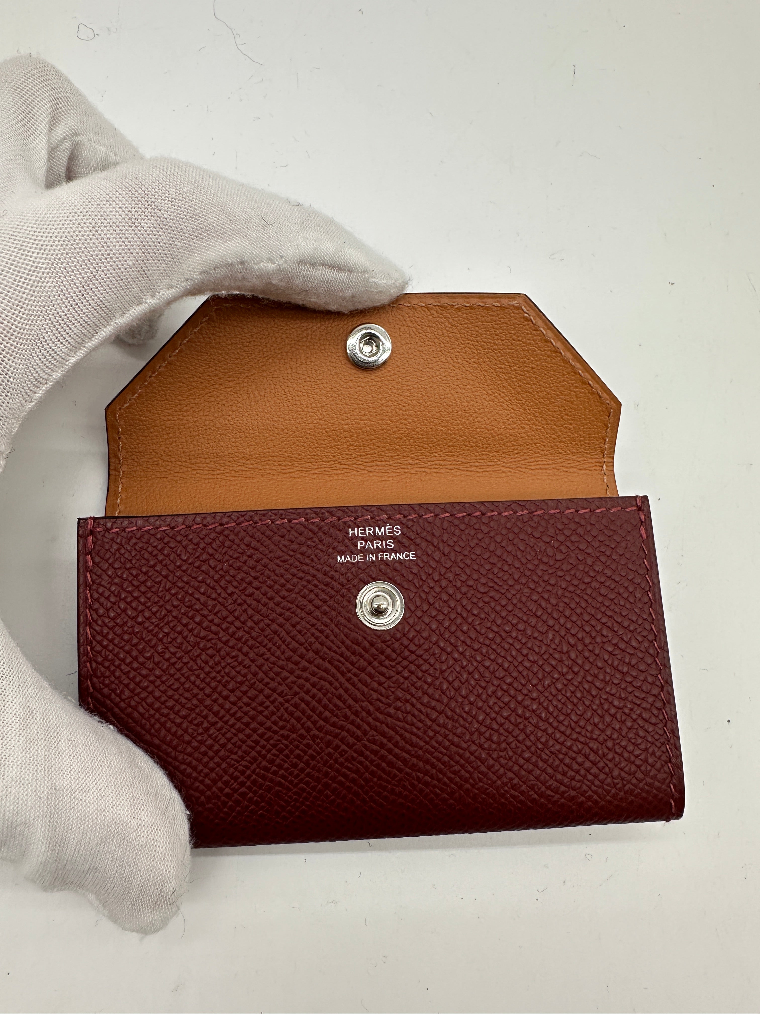 Hermès Kelly 18 Belt with Pocket Rouge H Epsom Palladium Hardware