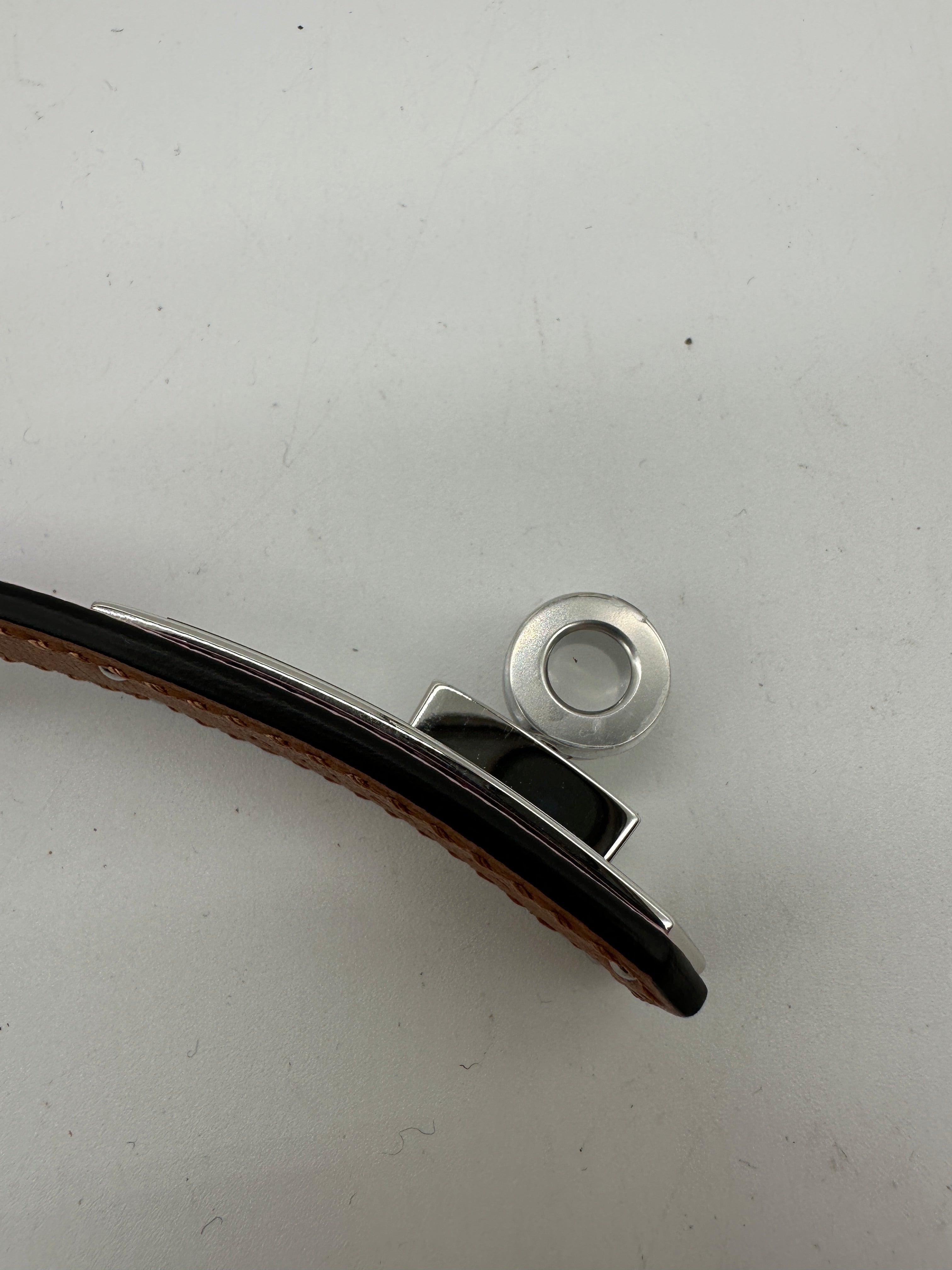 Hermès Kelly 18 Belt Mauve Sylvester Epsom  Palladium Hardware