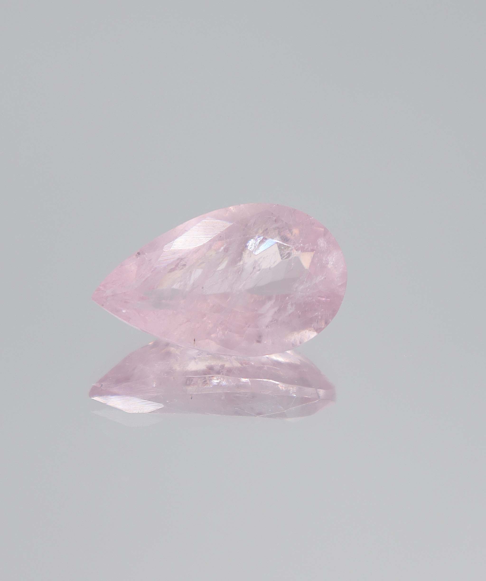 6.35ct Morganite Pear DXBCS5851