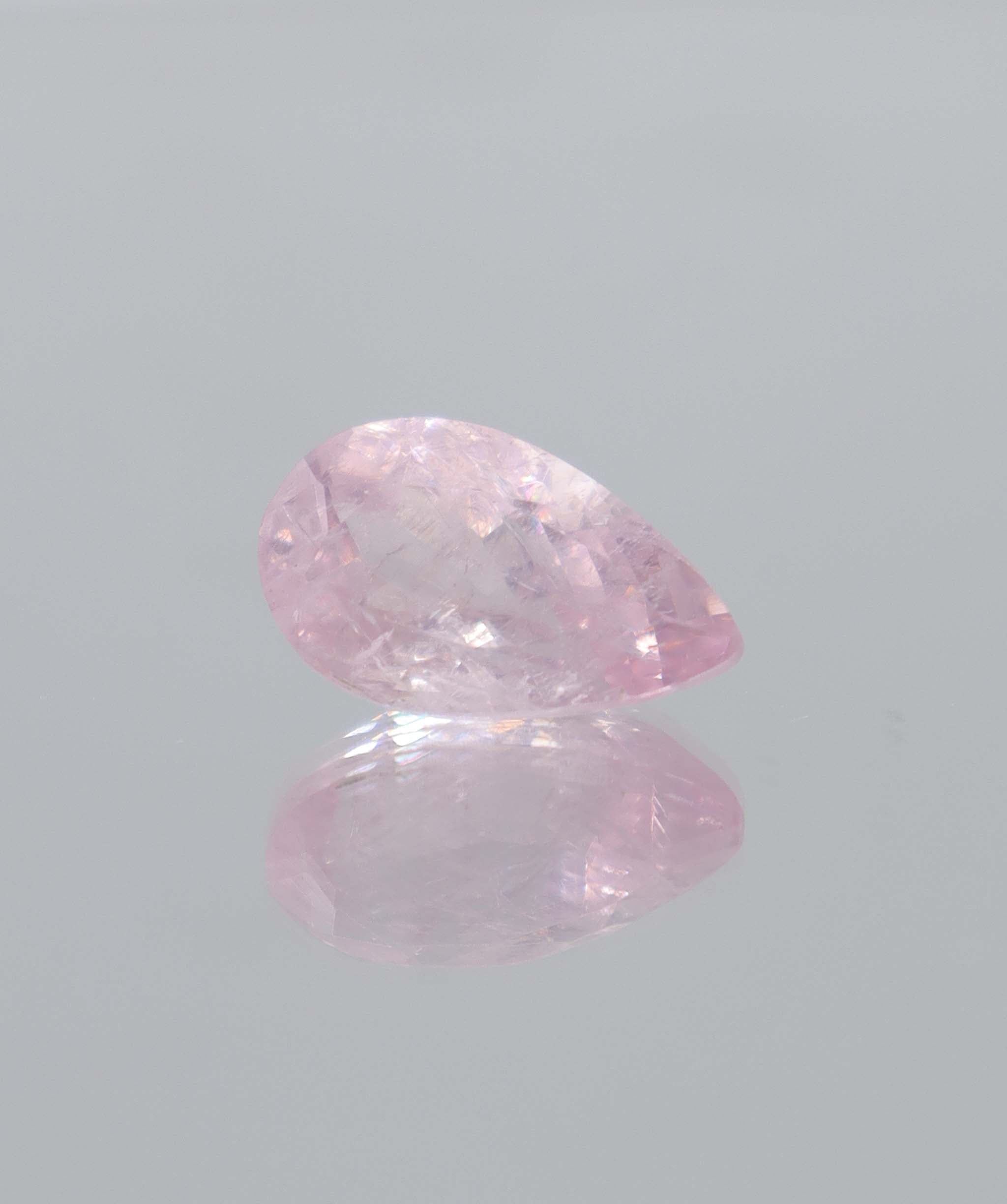 6.05ct Morganite Pear DXBCS5847