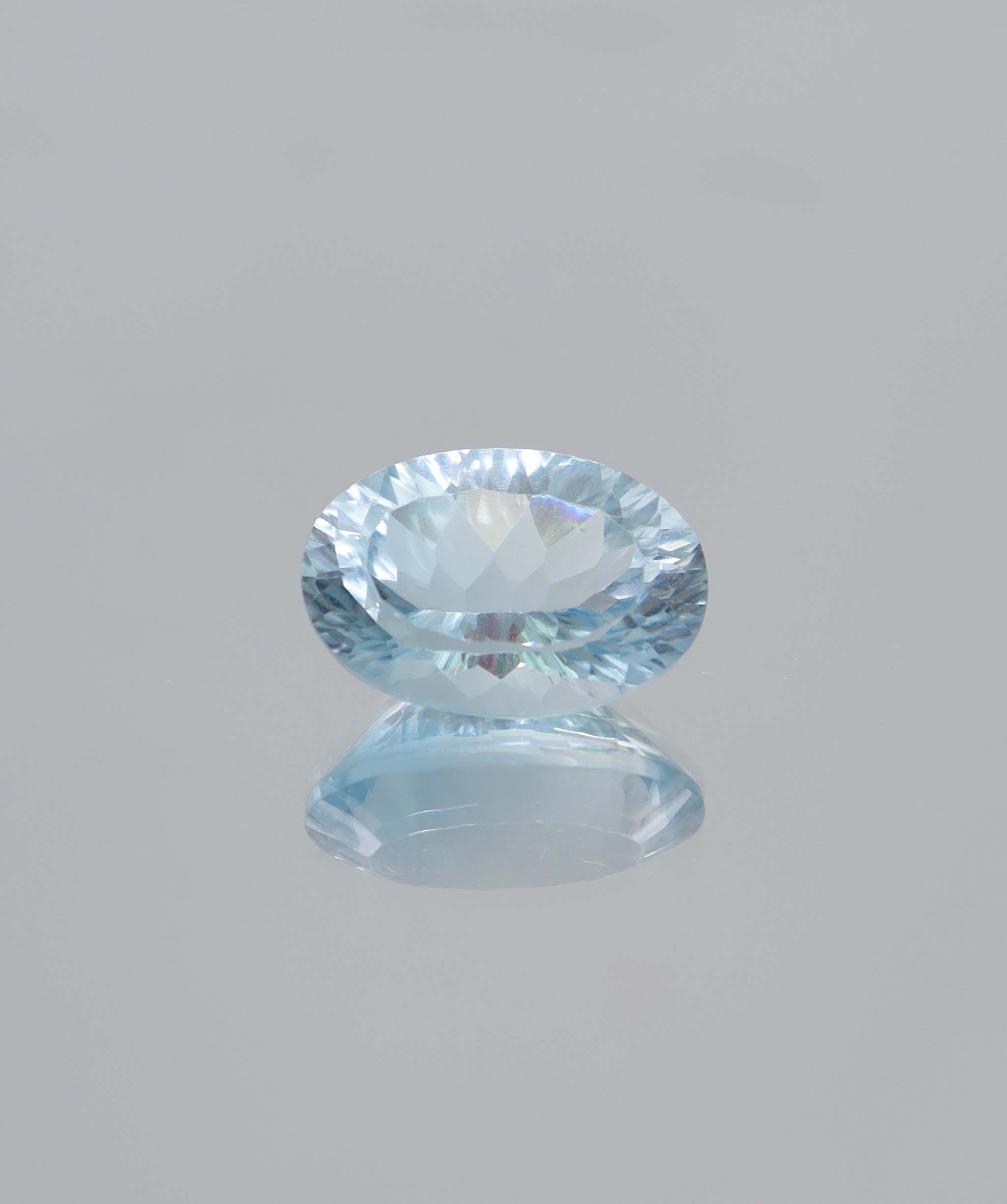 10.44ct Blue Topaz Oval DXBCS5820