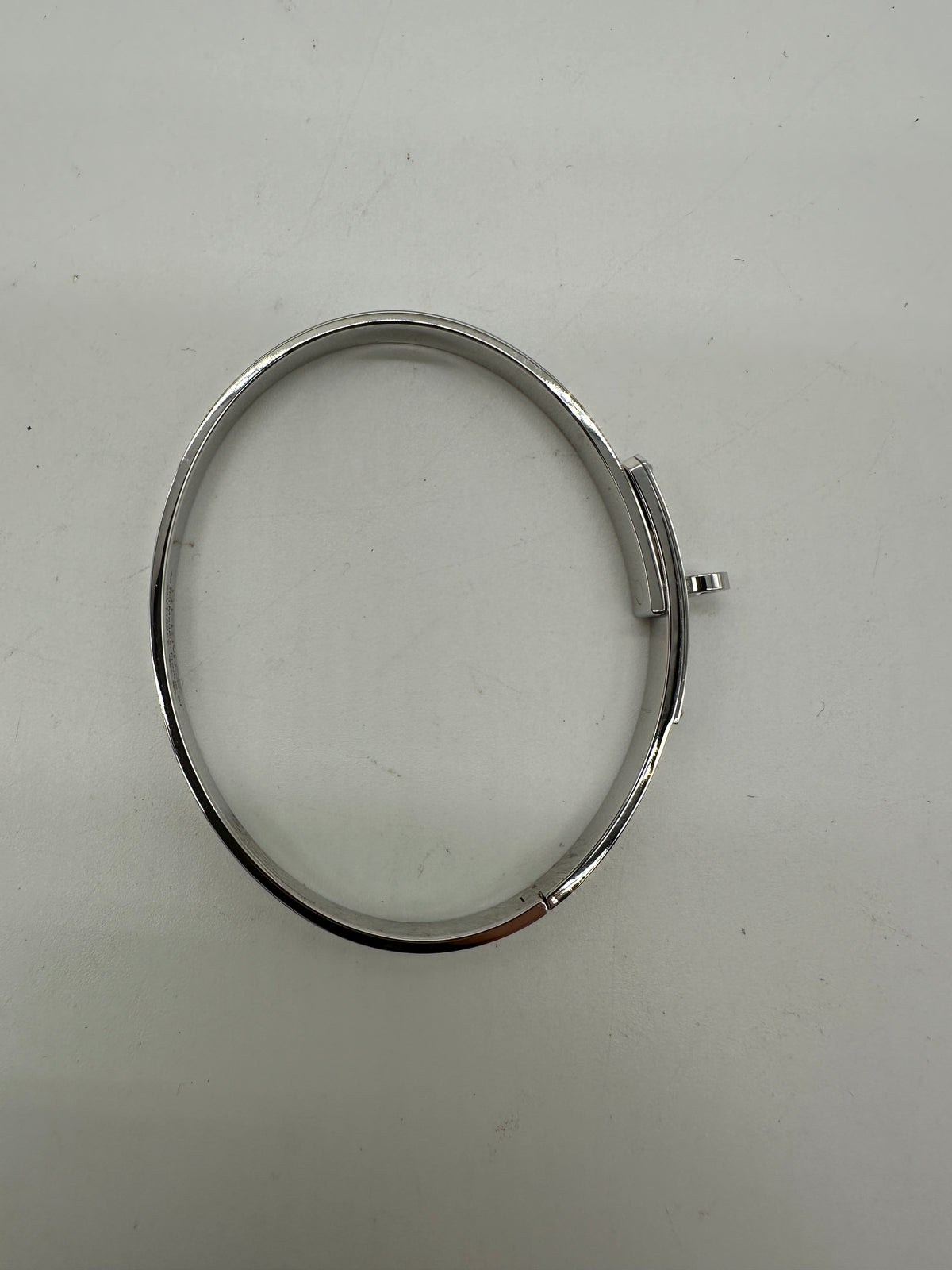 Hermès Kelly Bracelet Semi 61 diamonds 0.36ct PM