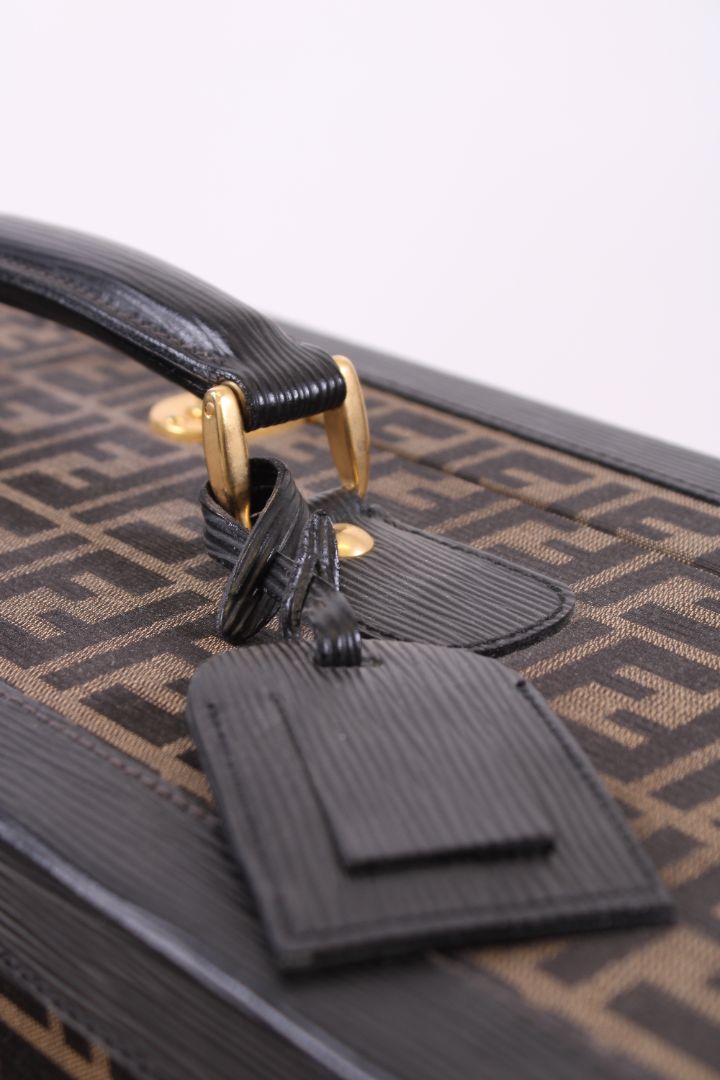 Fendi trunk brown monogram S