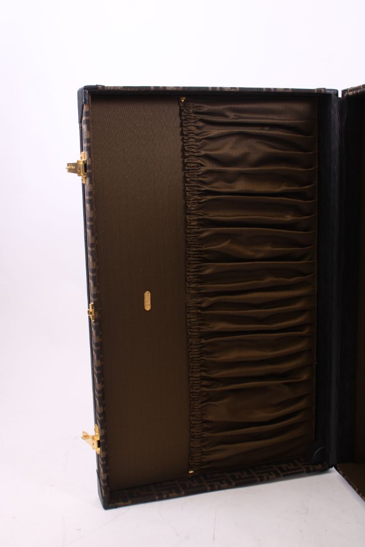 Fendi trunk brown monogram S