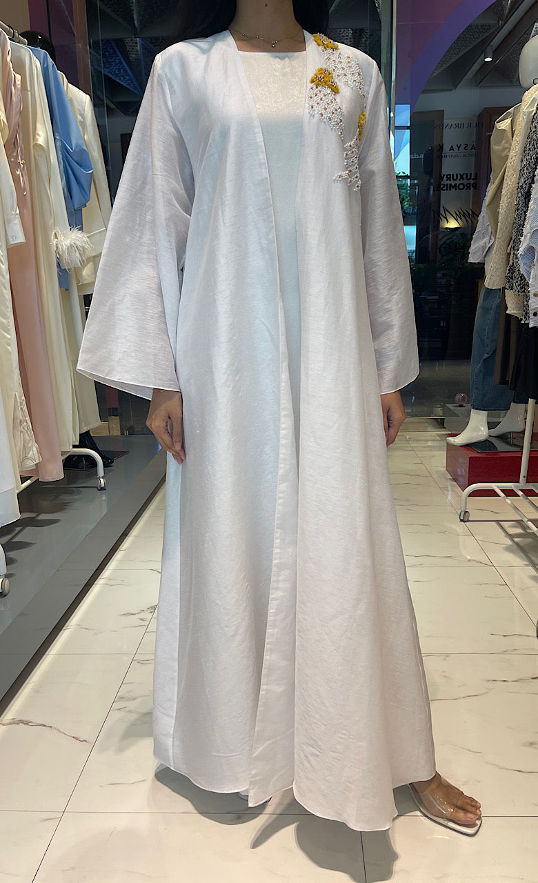 OPEN FRONT EVENING ABAYA (عباية) “VEGA”