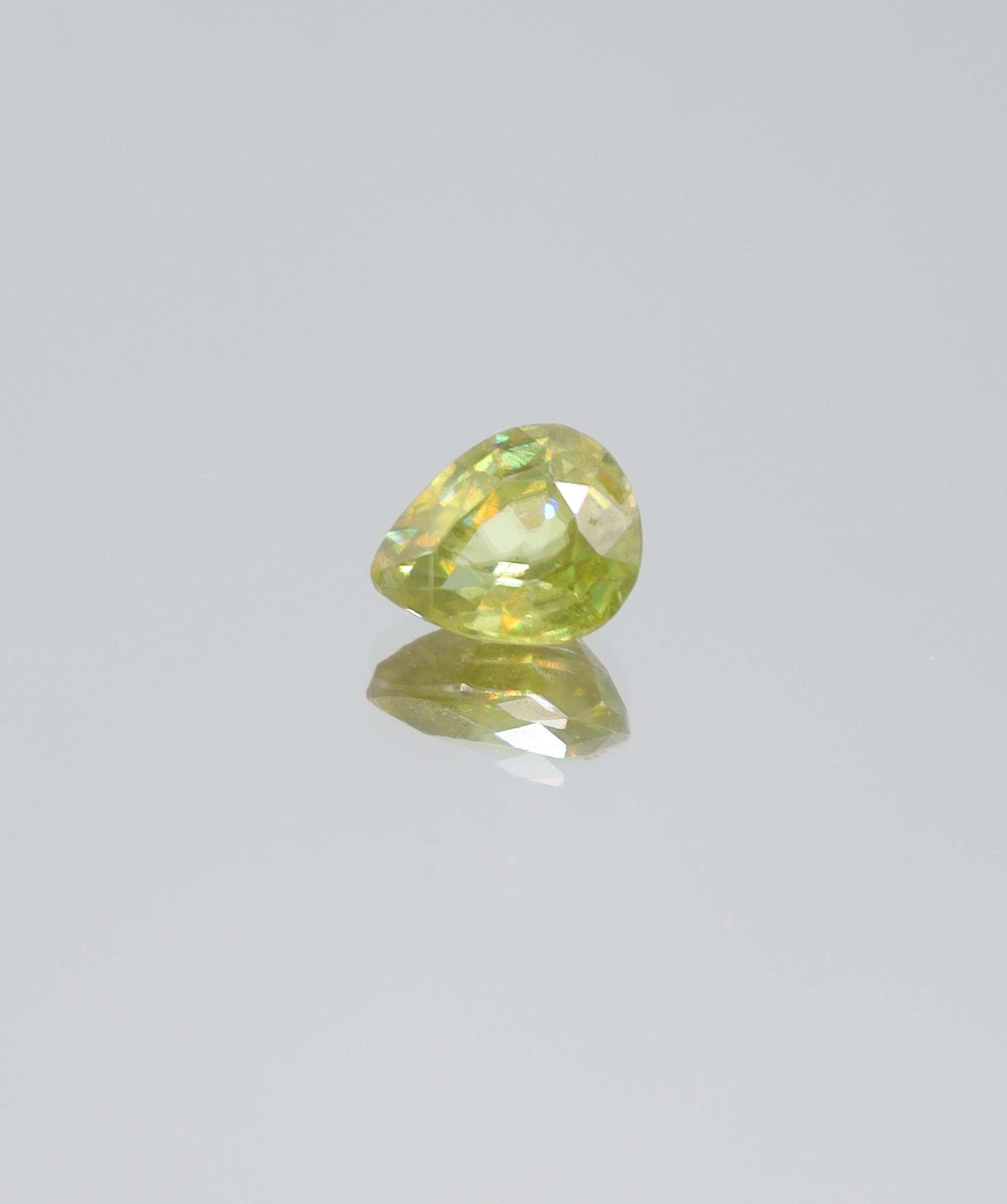 2.10ct Sphene Pear DXBCS5852
