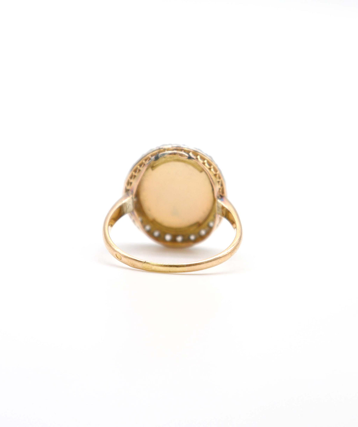 An Opal and Diamond Cluster Ring WA23778