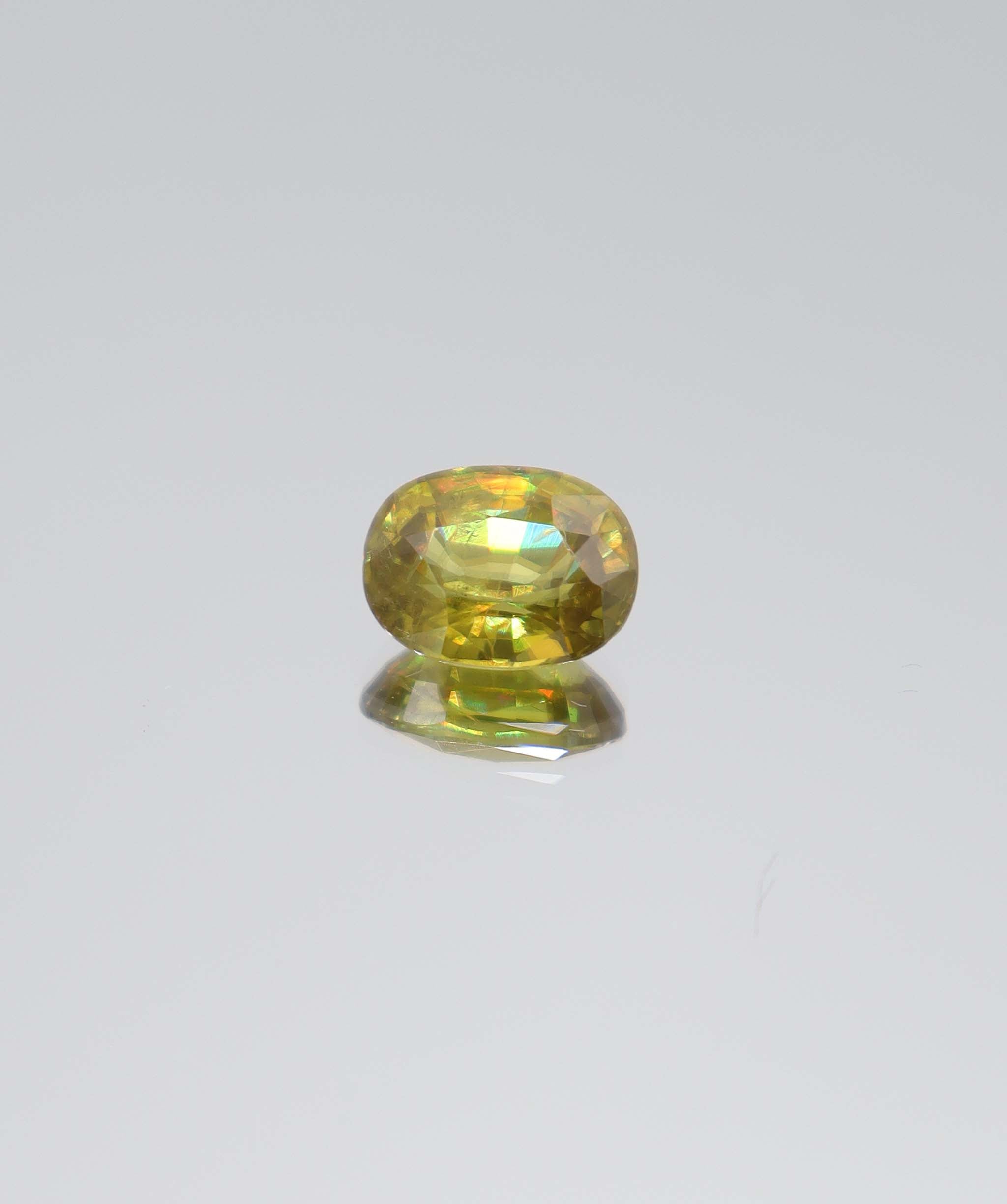 3.26ct Sphene Oval DXBCS5870