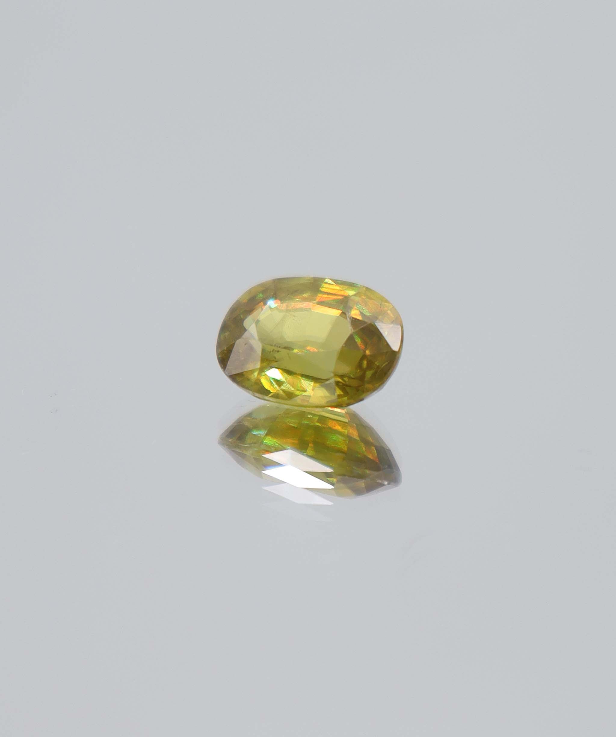 3.26ct Sphene Oval DXBCS5870