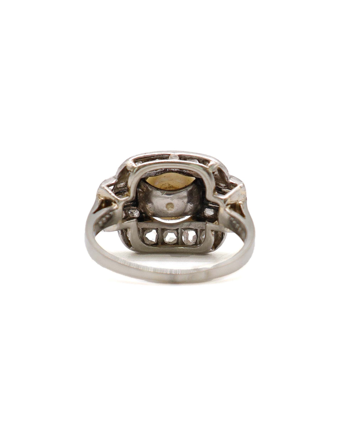 An Art Deco Pearl and Diamond Ring WA25075