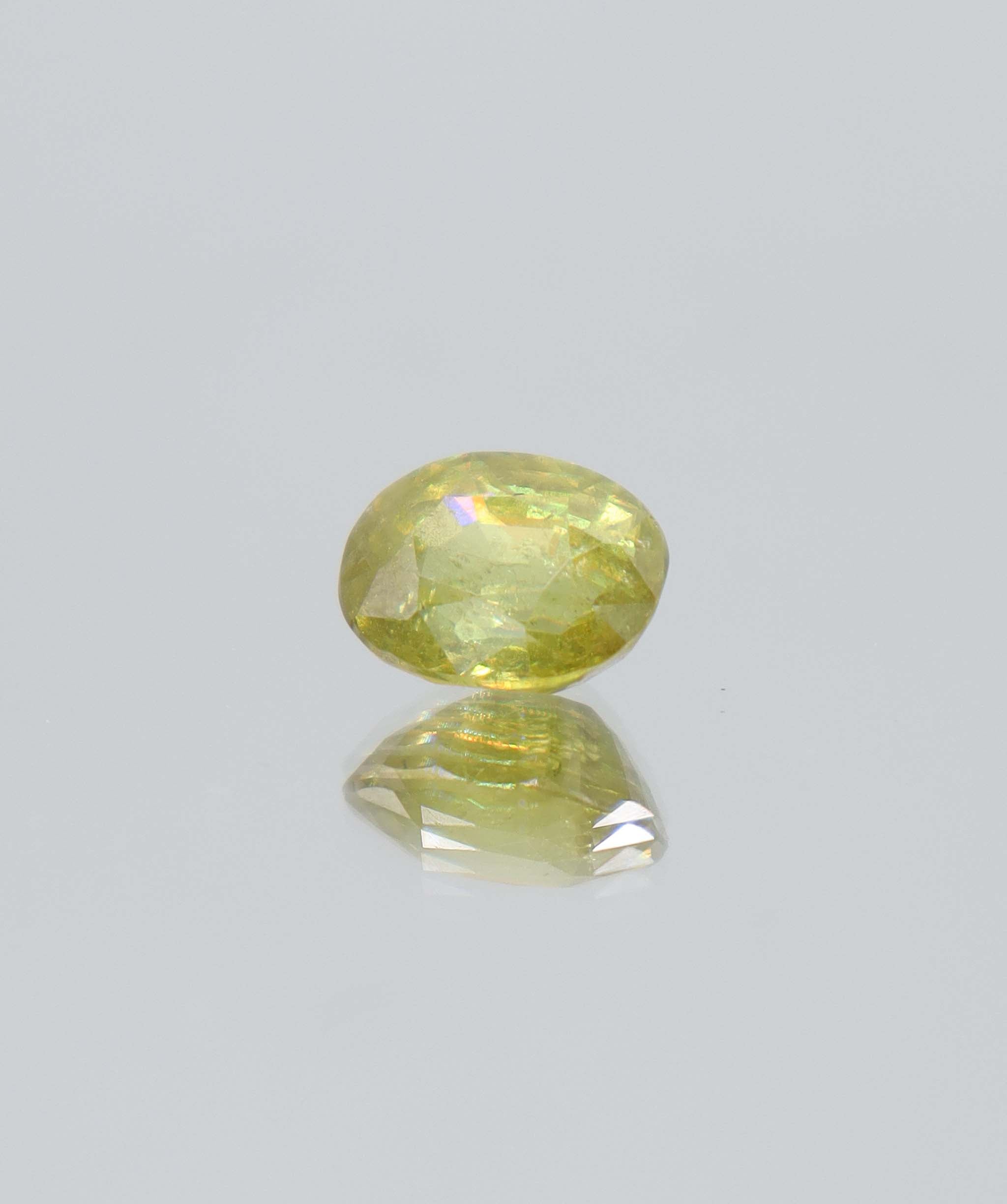 4.07ct Sphene Oval DXBCS5866