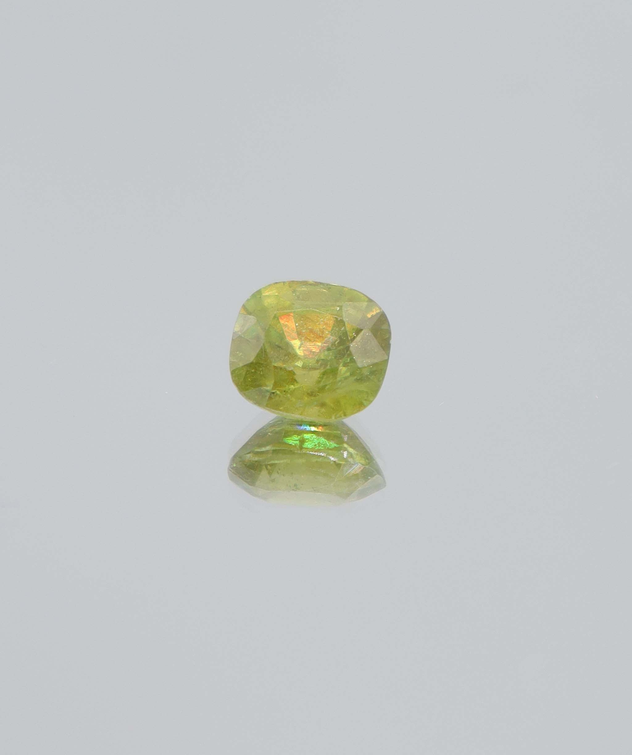 2.41ct Sphene Cushion DXBCS5863
