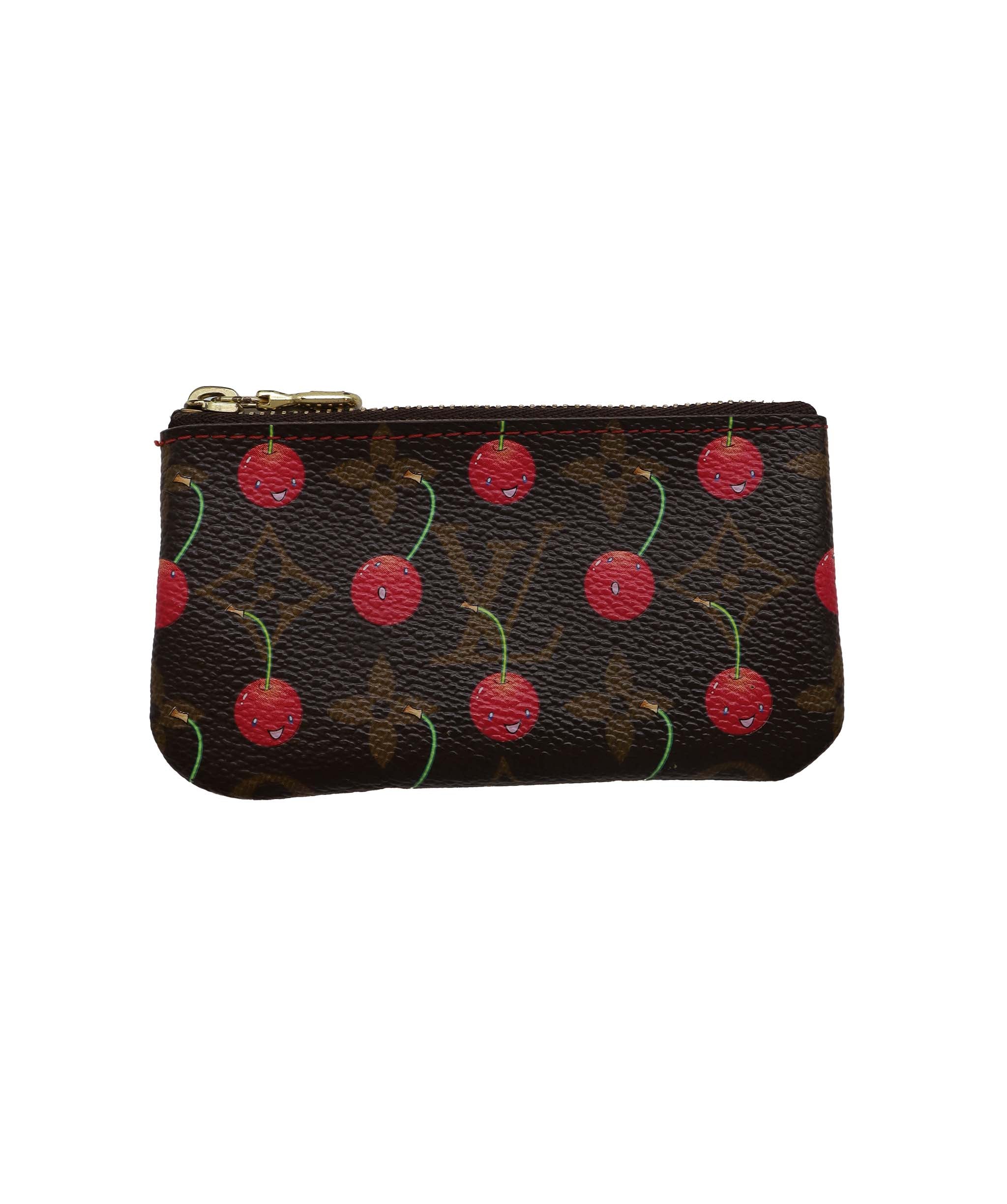 LOUIS VUITTON Monogram Cherry Pochette
Cles Coin Purse M95042 LV Auth am5598 DXBS2463