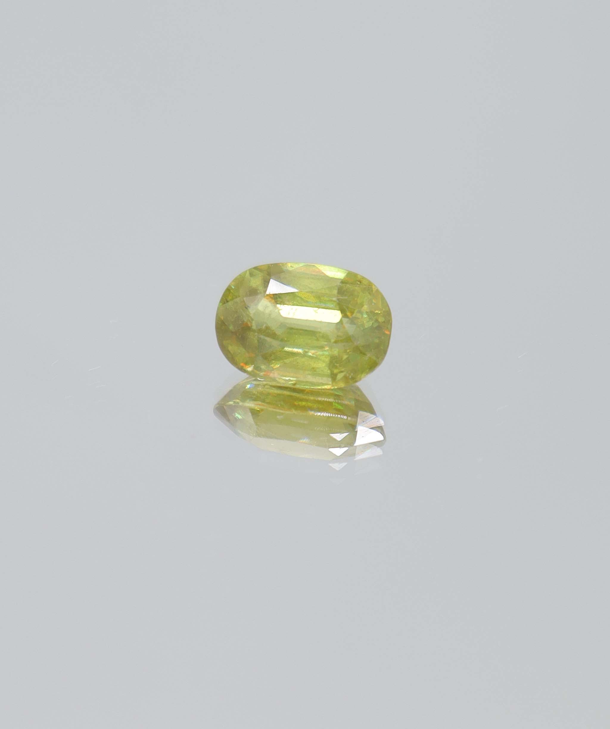 3.50ct Sphene Oval DXBCS5875