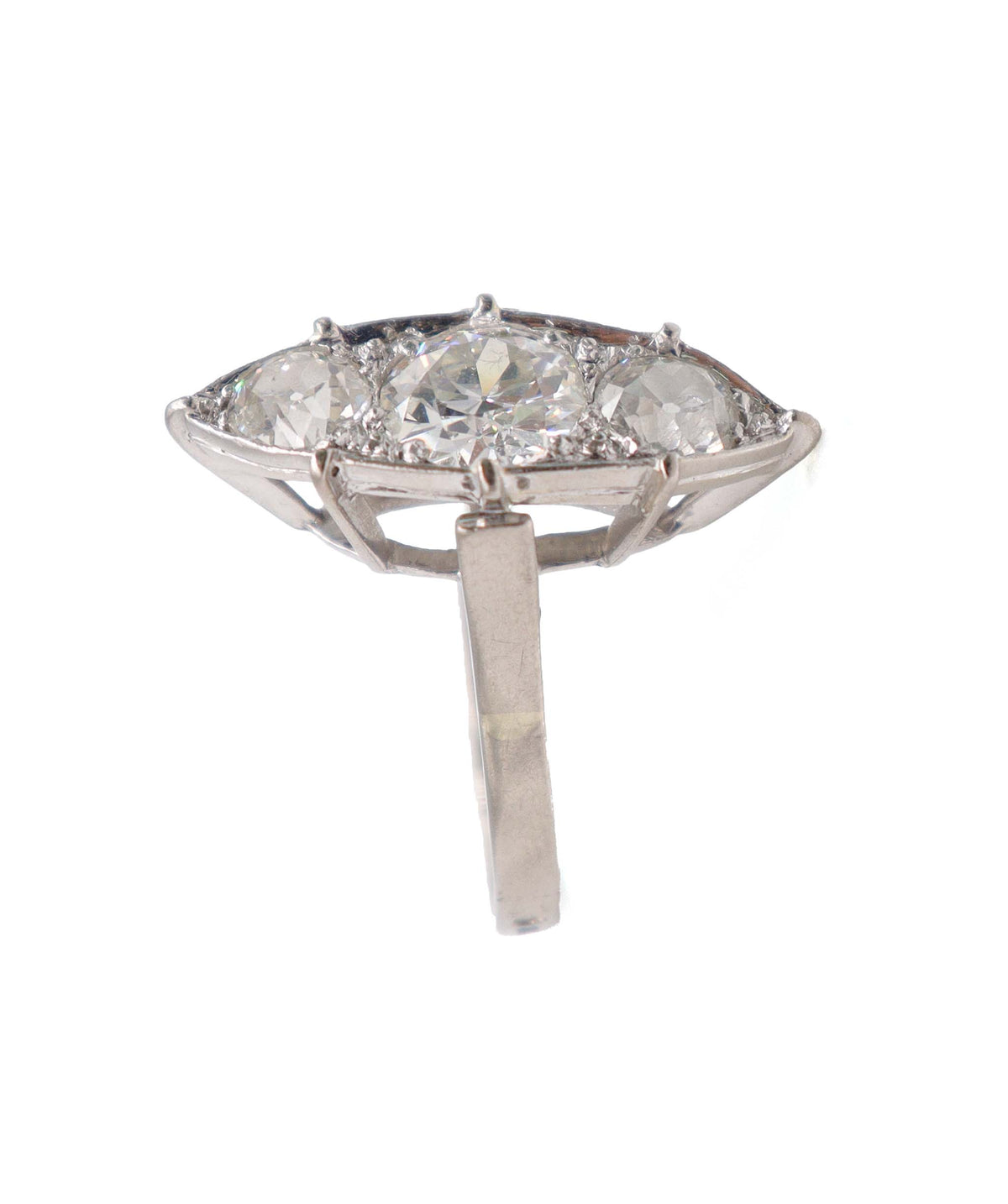 Diamond 3-Stone Marquise Ring WA25084