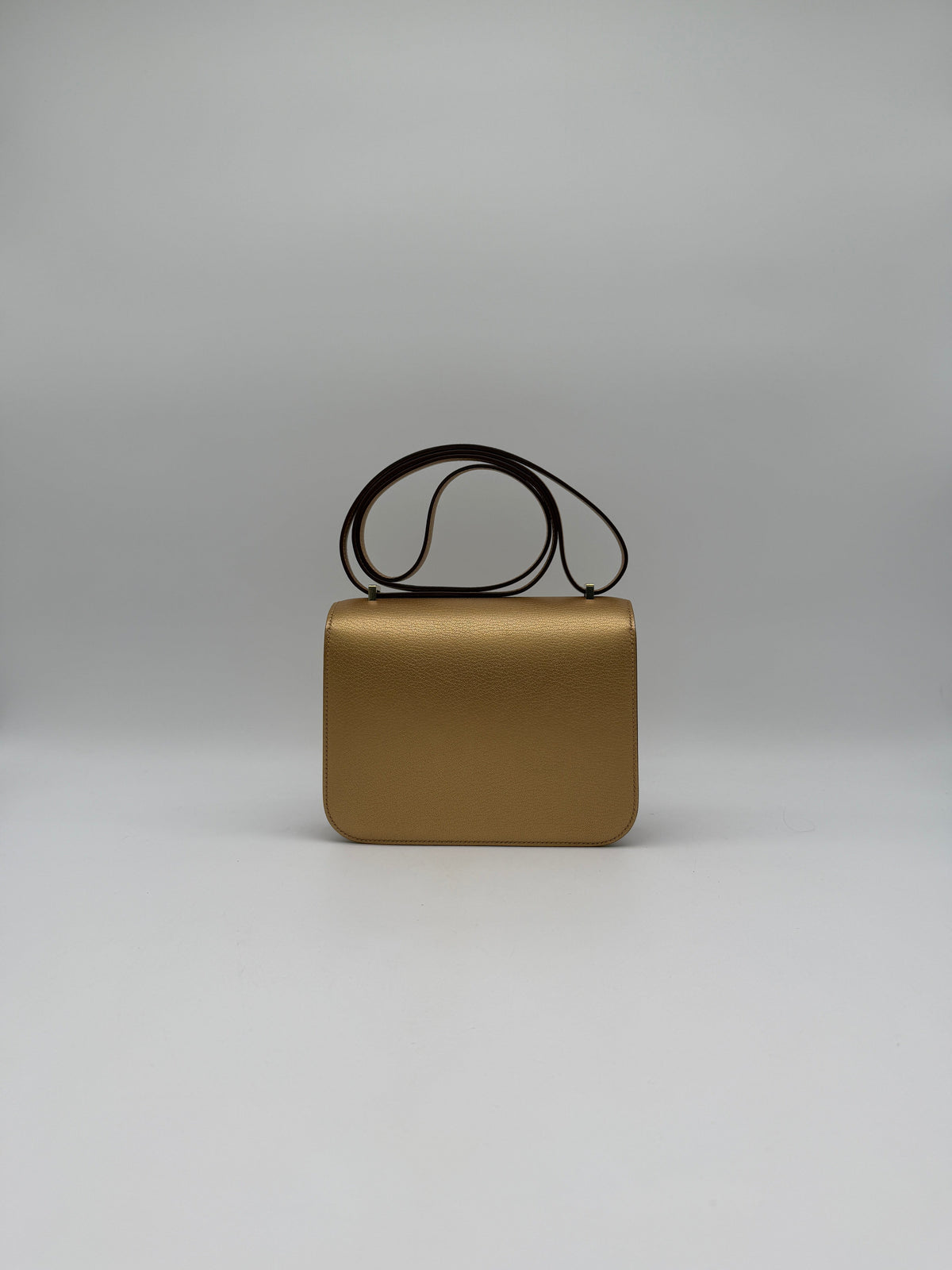 Hermès Constance 18 Dore Chevre Permabrass Hardware