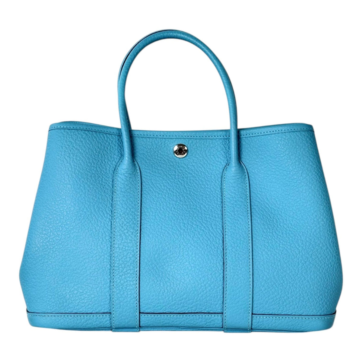 Hermes Blue Garden Party 30cm Bag