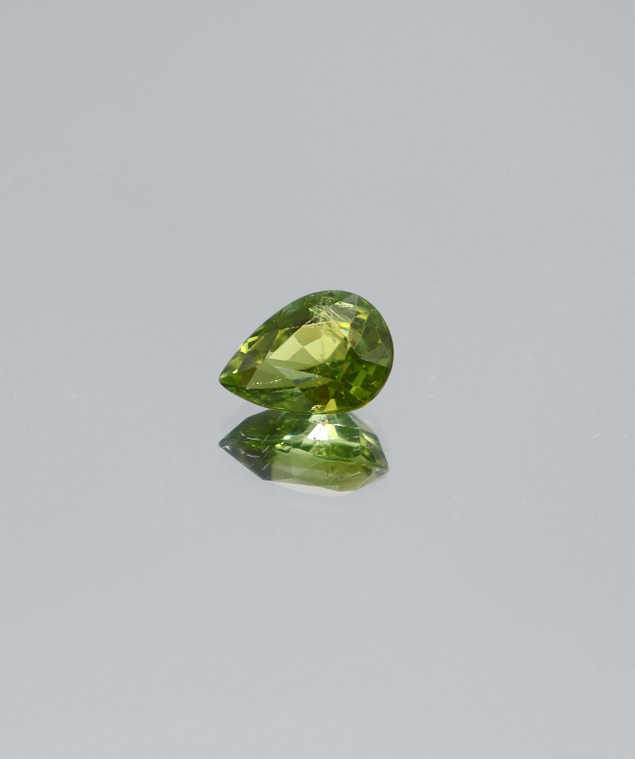 2.09ct Green Tourmaline Pear  DXBCS6015